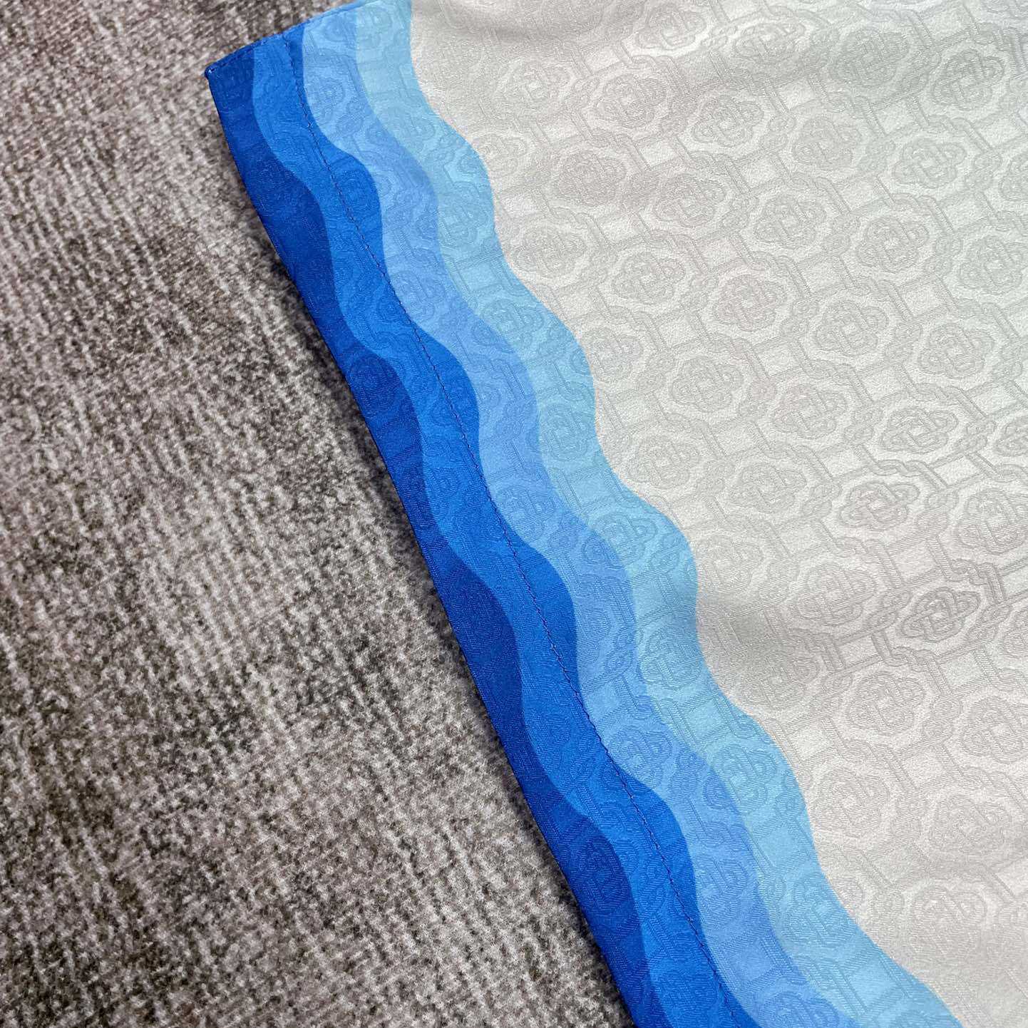 Casablanca Logo Drawstring Silk Shorts    C2003 - FashionPlug