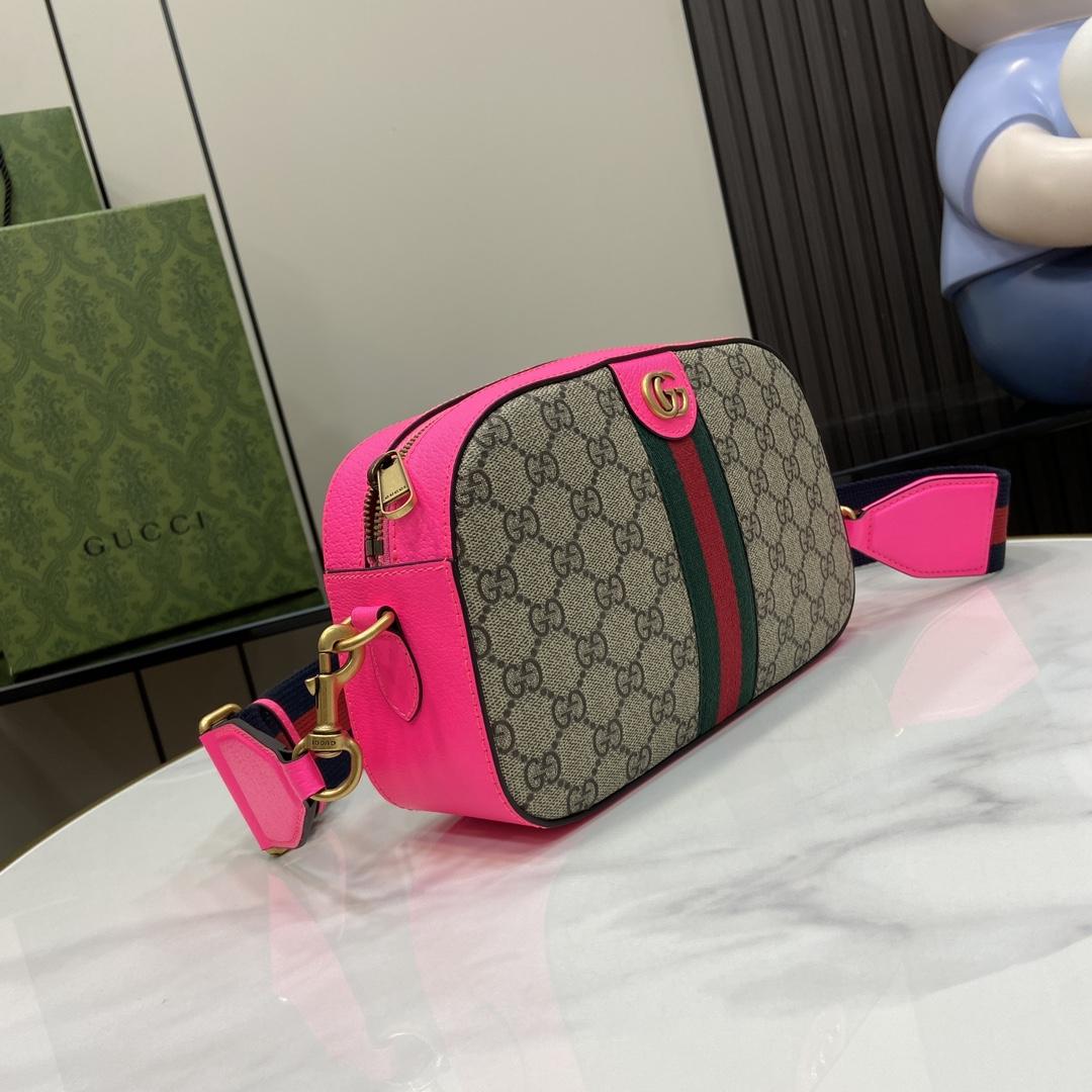 Gucci Ophidia GG Small Crossbody Bag  - FashionPlug