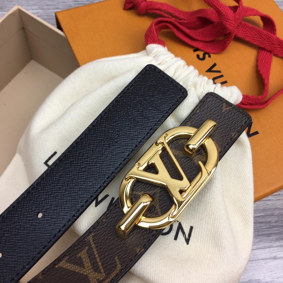 Louis Vuitton 30MM Reversible Belt - FashionPlug