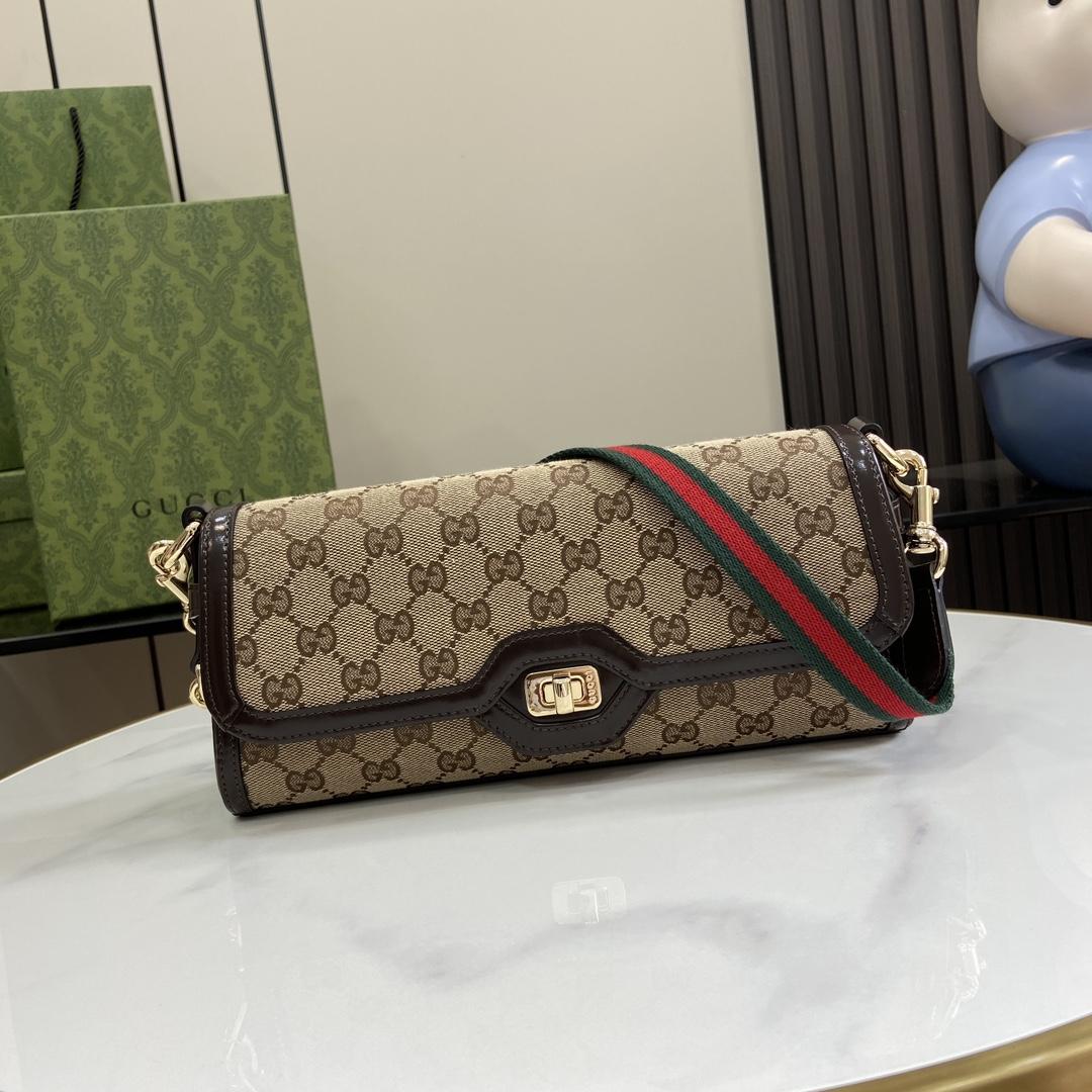 Gucci Luce Small Shoulder Bag - FashionPlug