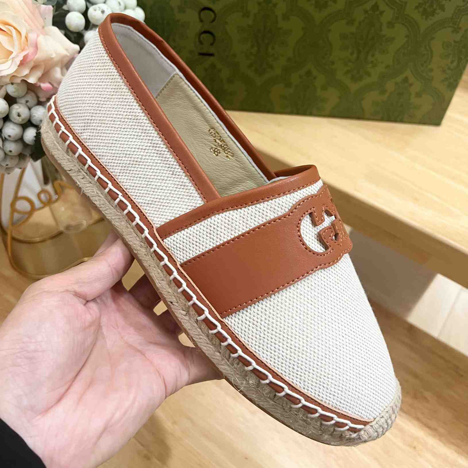 Gucci Interlocking G Espadrille - FashionPlug