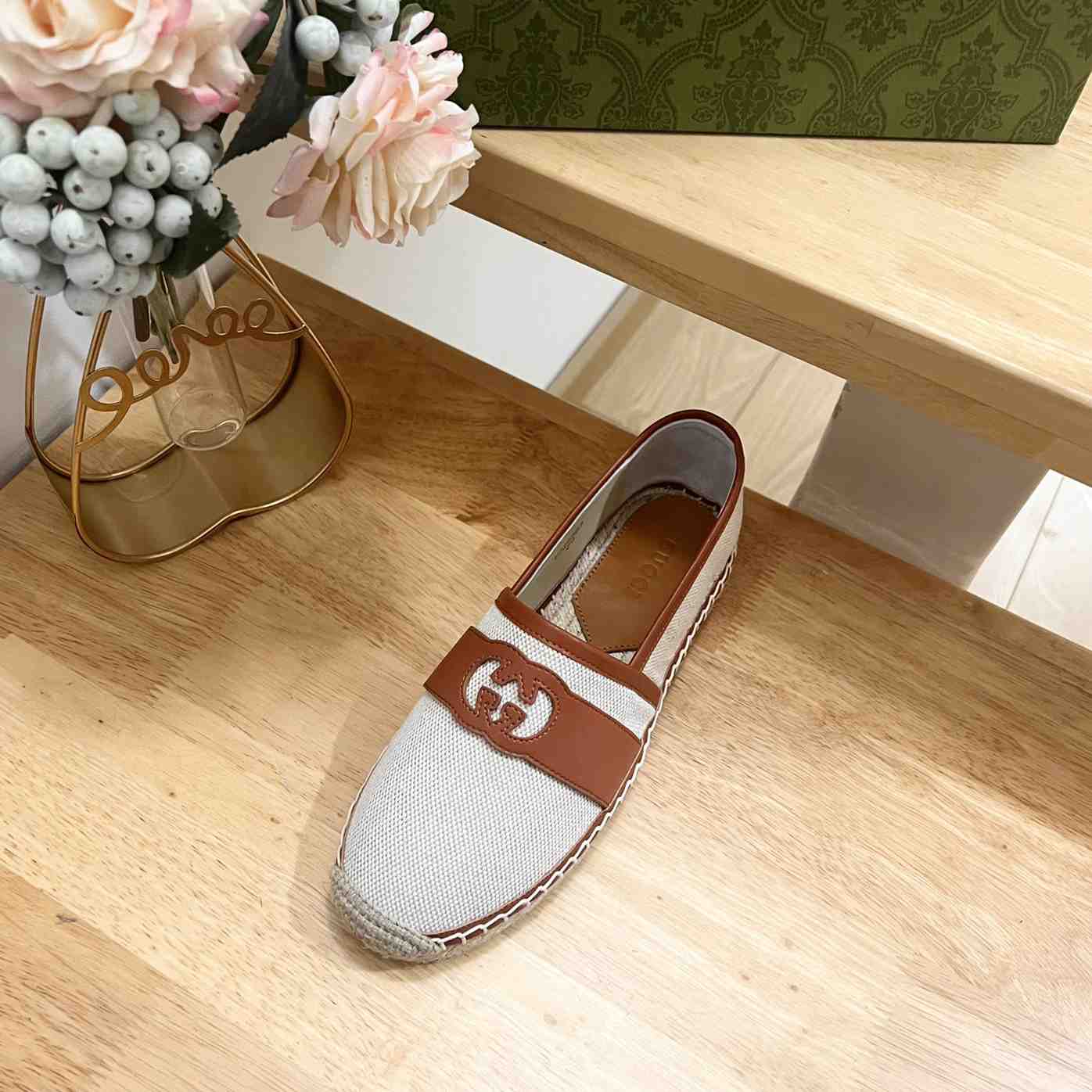 Gucci Interlocking G Espadrille - FashionPlug