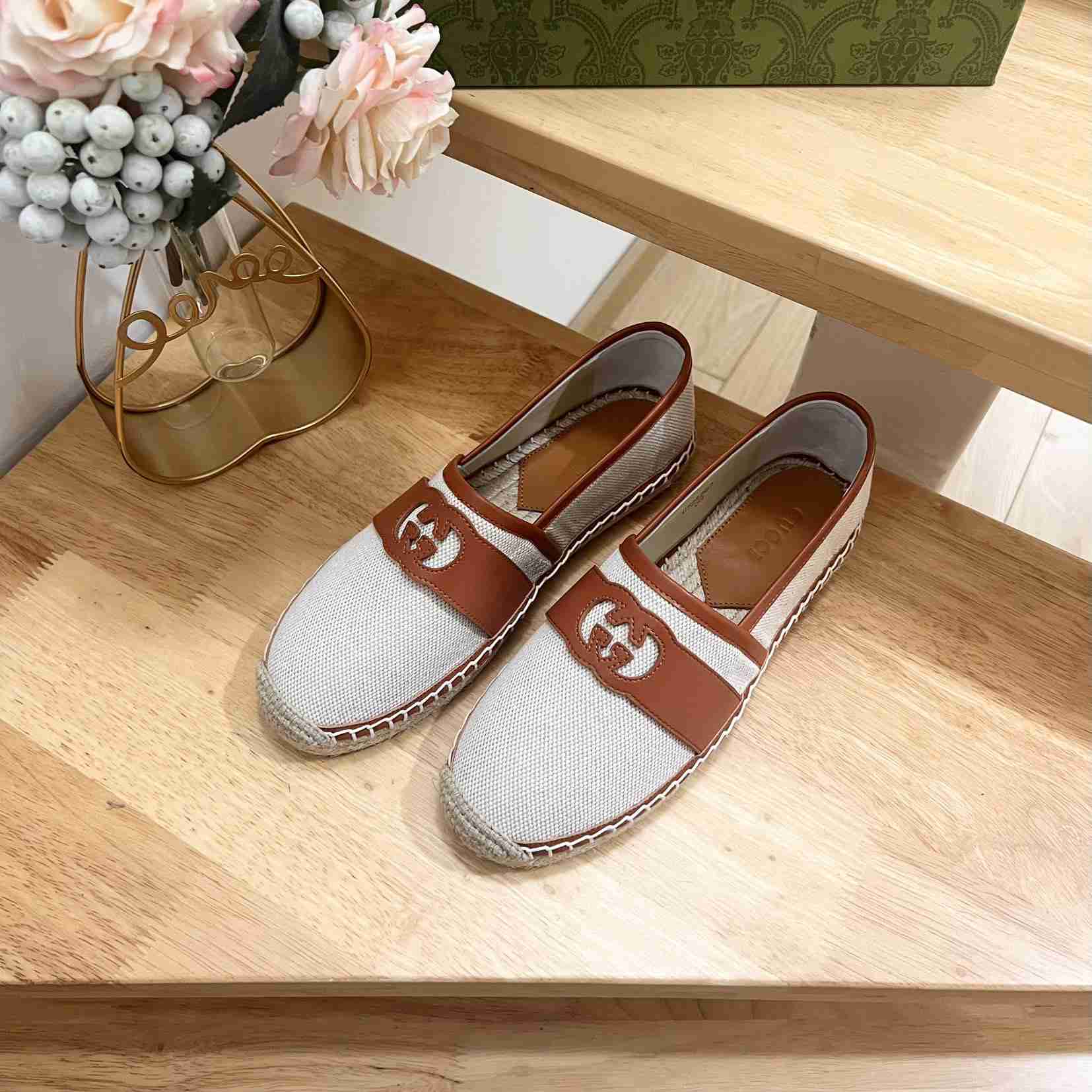Gucci Interlocking G Espadrille - FashionPlug