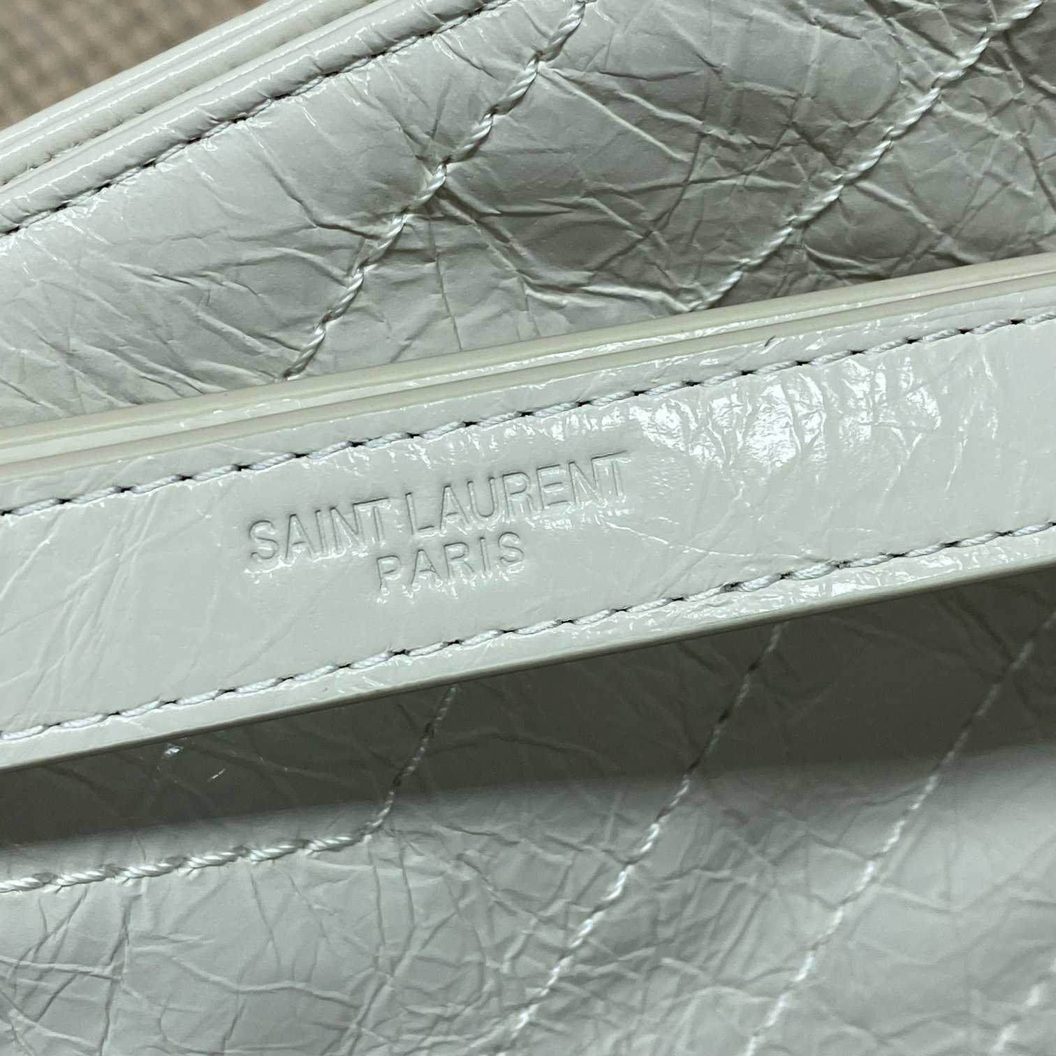 Saint Laurent NiKi Shopping In Vintage Leather - FashionPlug