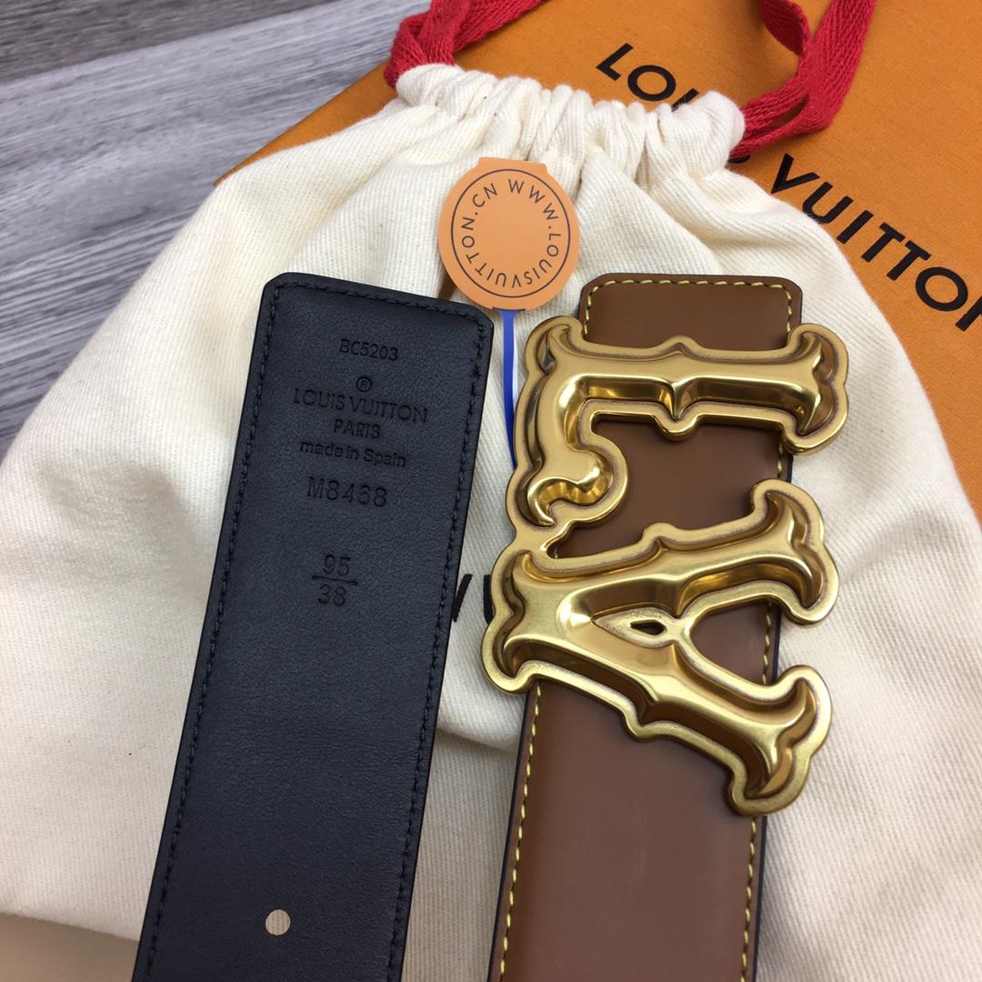 Louis Vuitton LV Ranch 40mm Reversible Belt    - FashionPlug