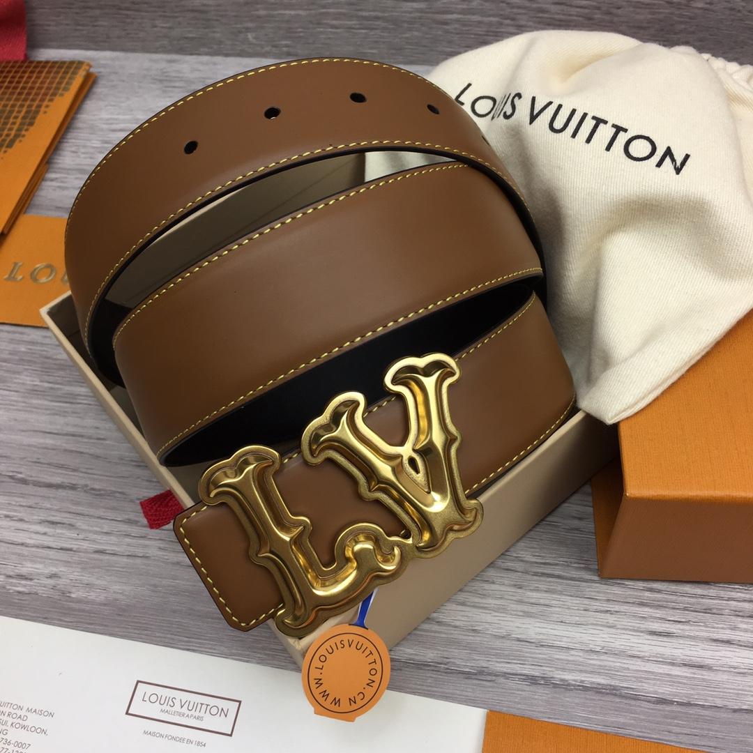 Louis Vuitton LV Ranch 40mm Reversible Belt    - FashionPlug