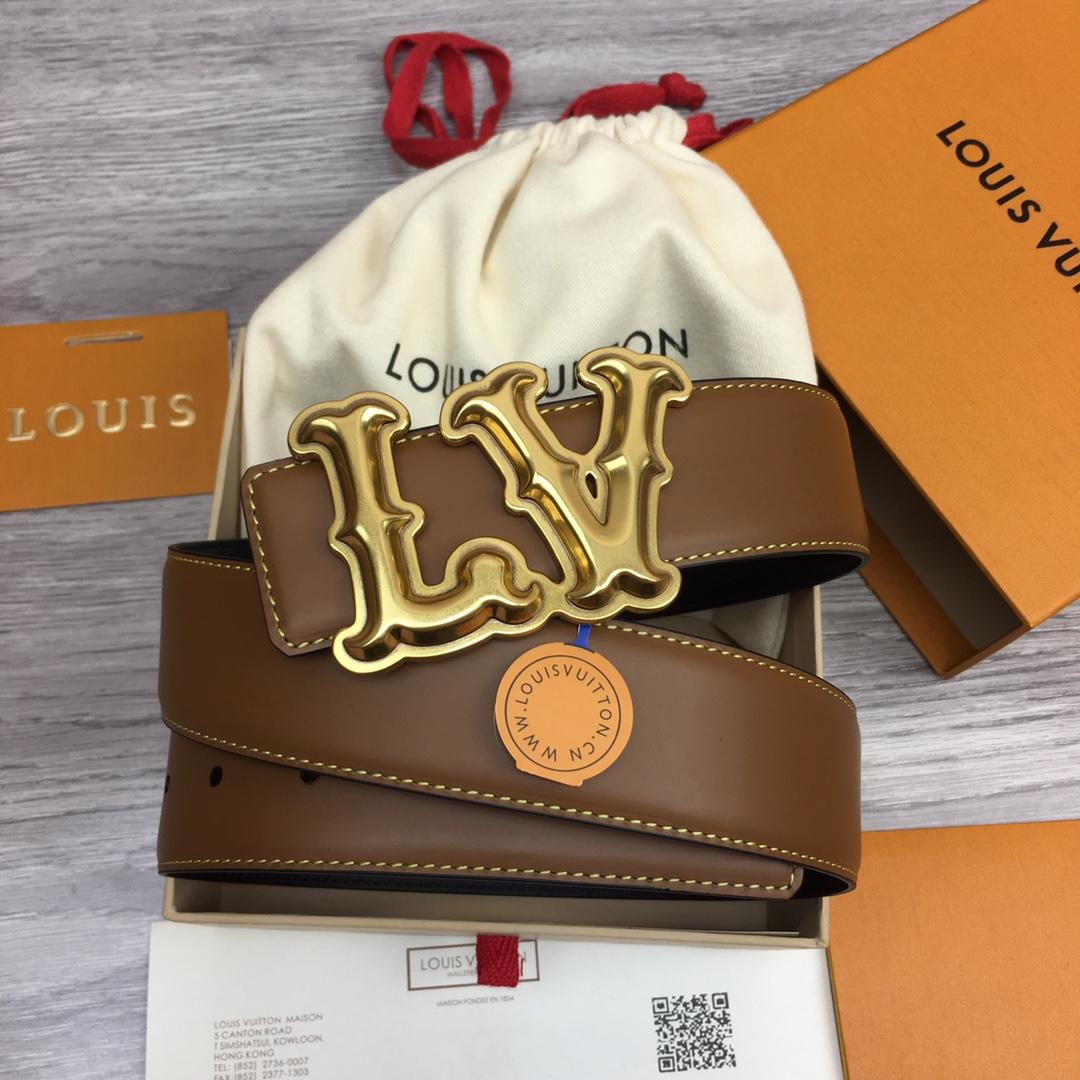 Louis Vuitton LV Ranch 40mm Reversible Belt    - FashionPlug
