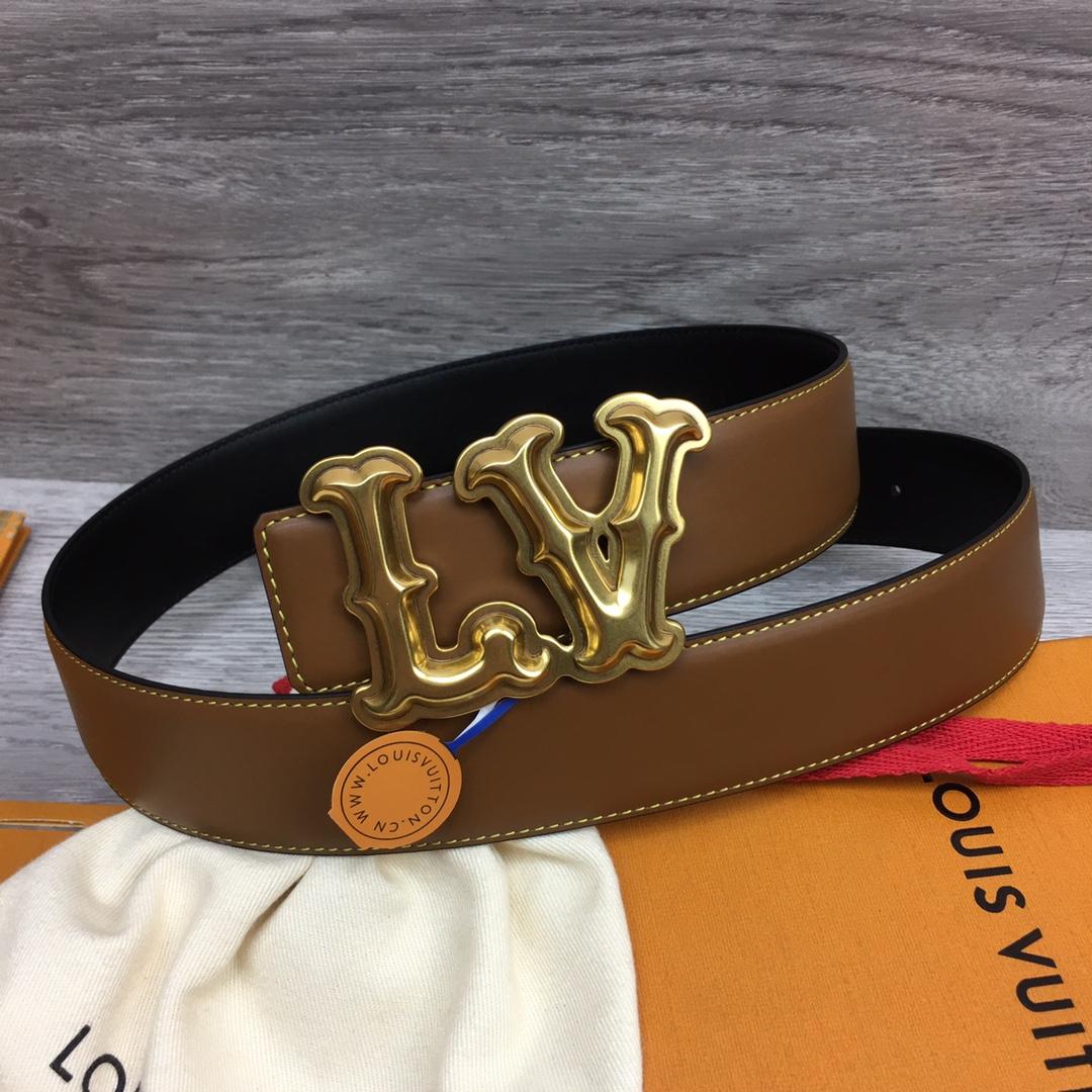 Louis Vuitton LV Ranch 40mm Reversible Belt    - FashionPlug