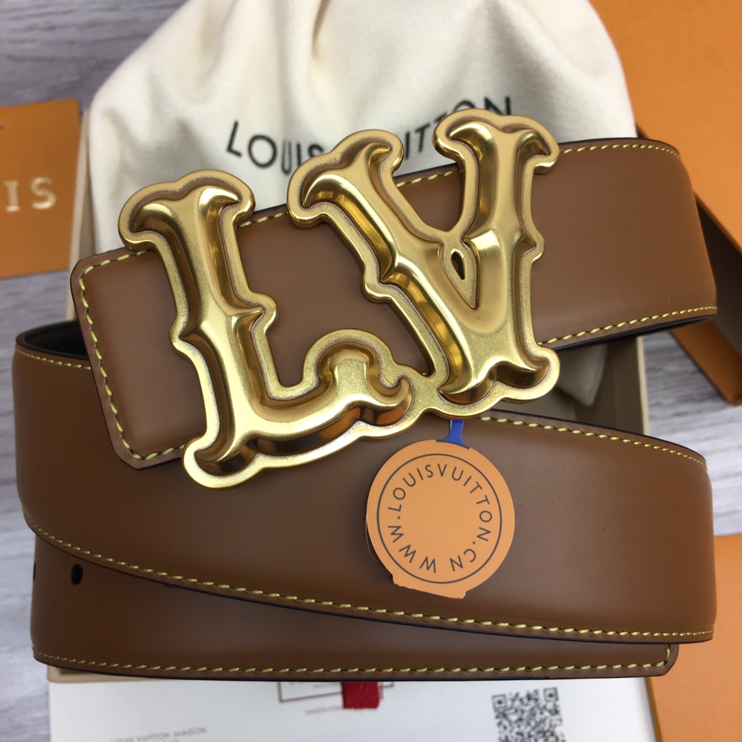 Louis Vuitton LV Ranch 40mm Reversible Belt    - FashionPlug