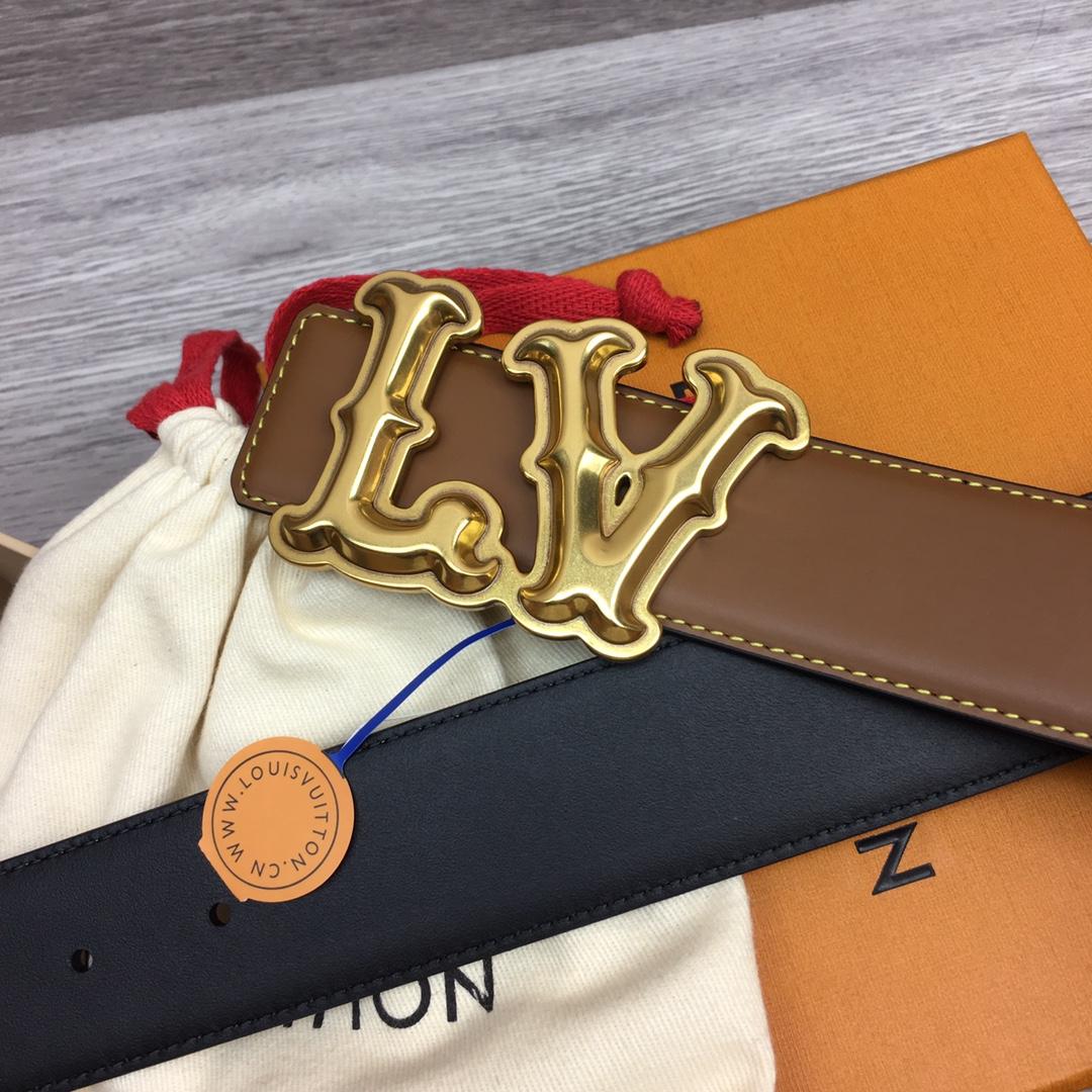 Louis Vuitton LV Ranch 40mm Reversible Belt    - FashionPlug