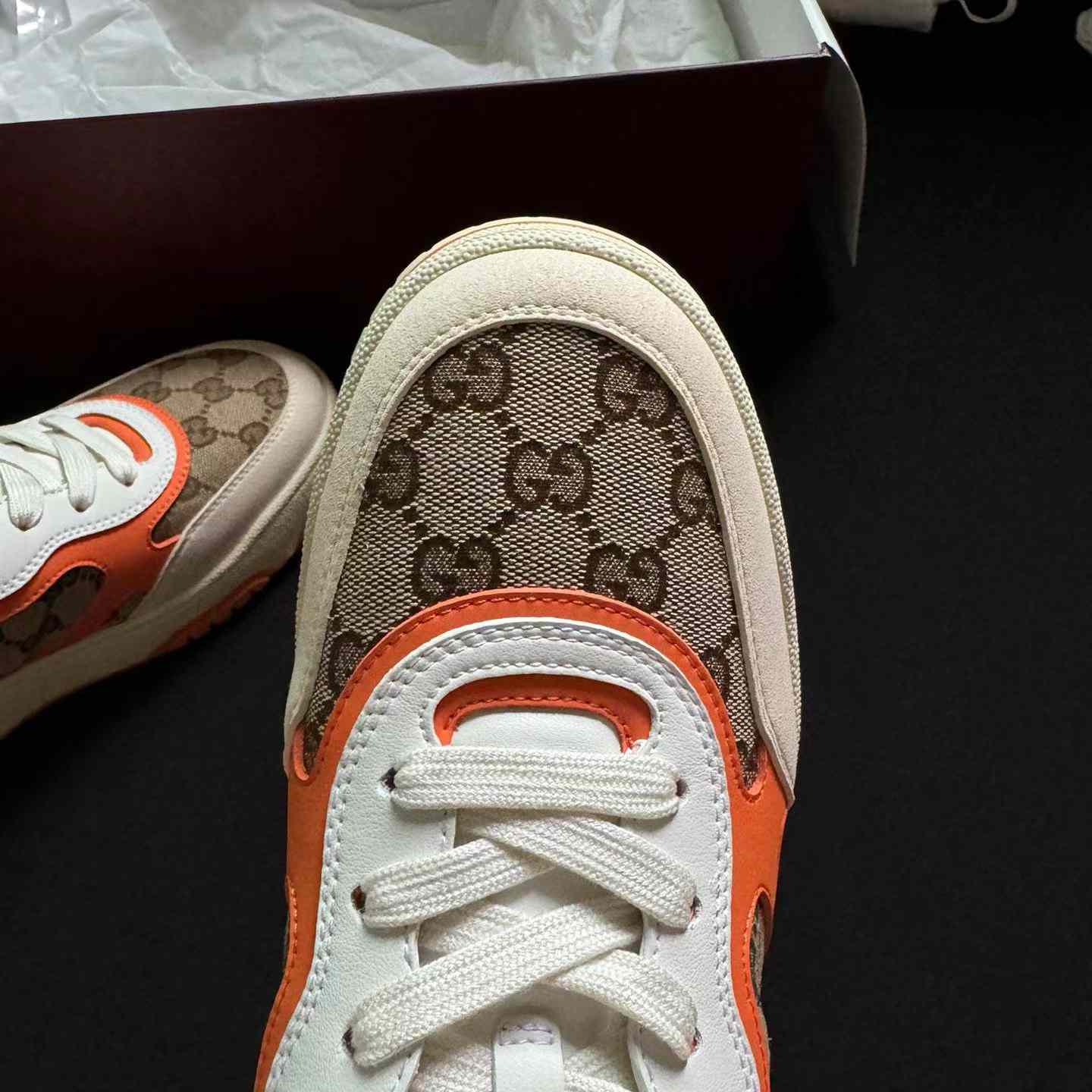Gucci Re-Web Sneakers - FashionPlug