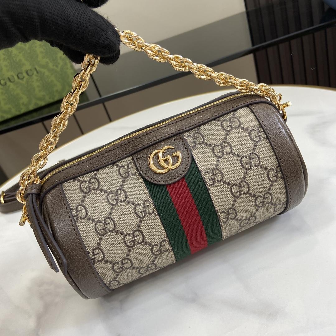 Gucci Ophidia Mini Shoulder Bag - FashionPlug
