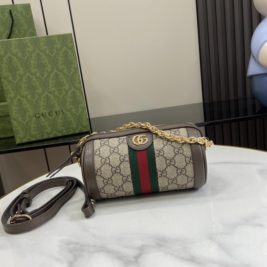 Gucci Ophidia Mini Shoulder Bag - FashionPlug
