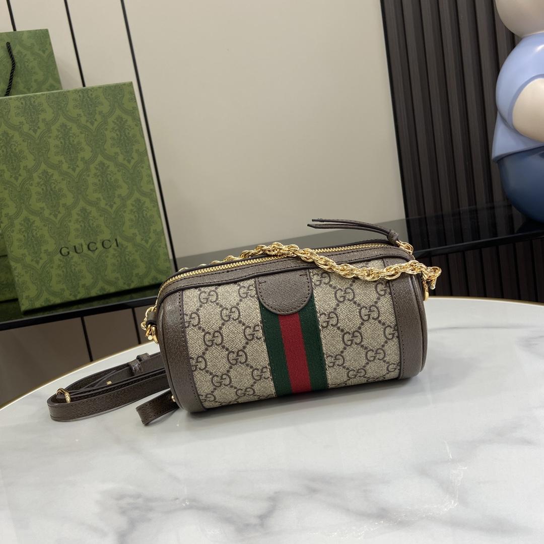 Gucci Ophidia Mini Shoulder Bag - FashionPlug