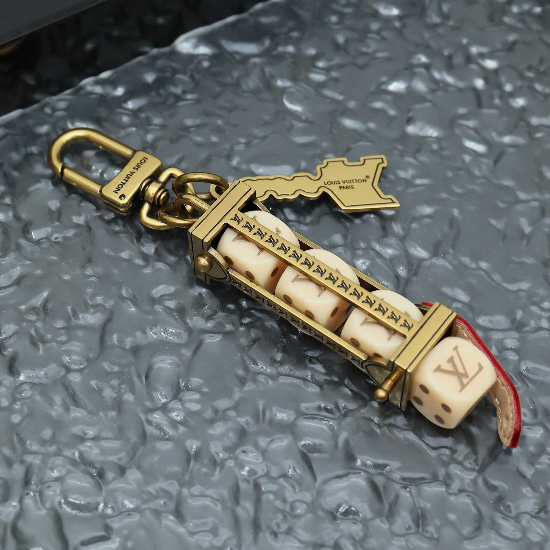 Louis Vuitton LV Lovers Dice Bag Charm & Key Holder  M01750 - FashionPlug