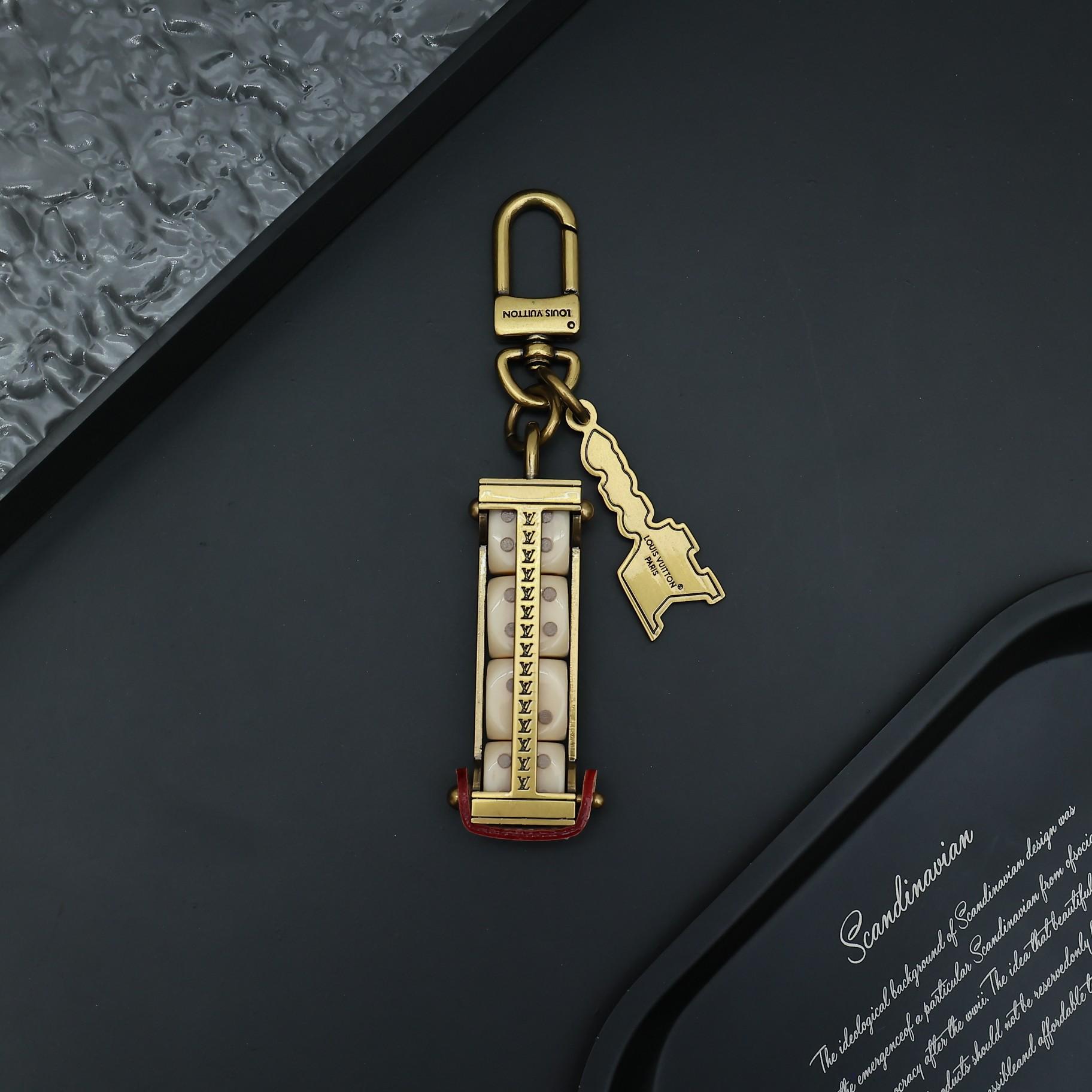 Louis Vuitton LV Lovers Dice Bag Charm & Key Holder  M01750 - FashionPlug
