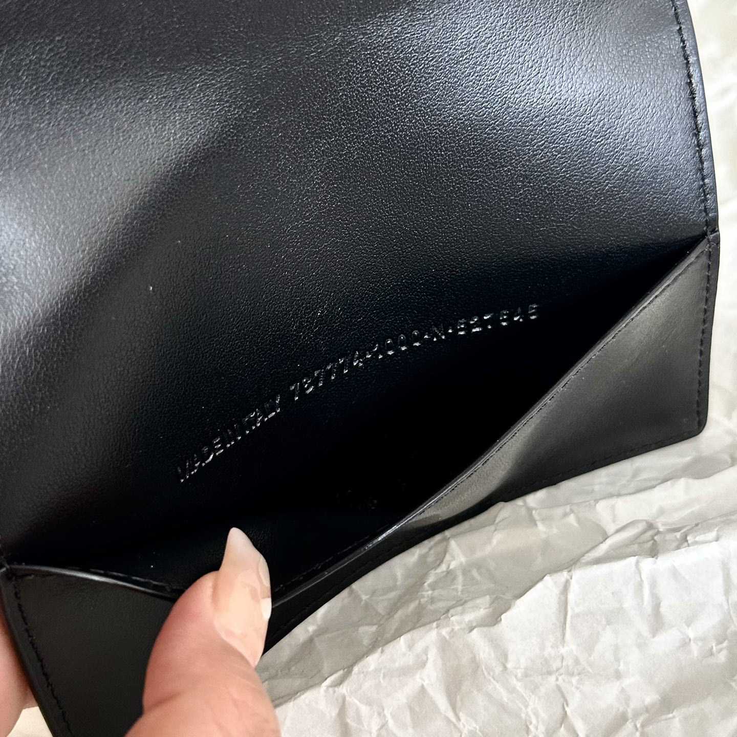 Balenciaga Passport Wallet  (14×10×1.5cm) - FashionPlug