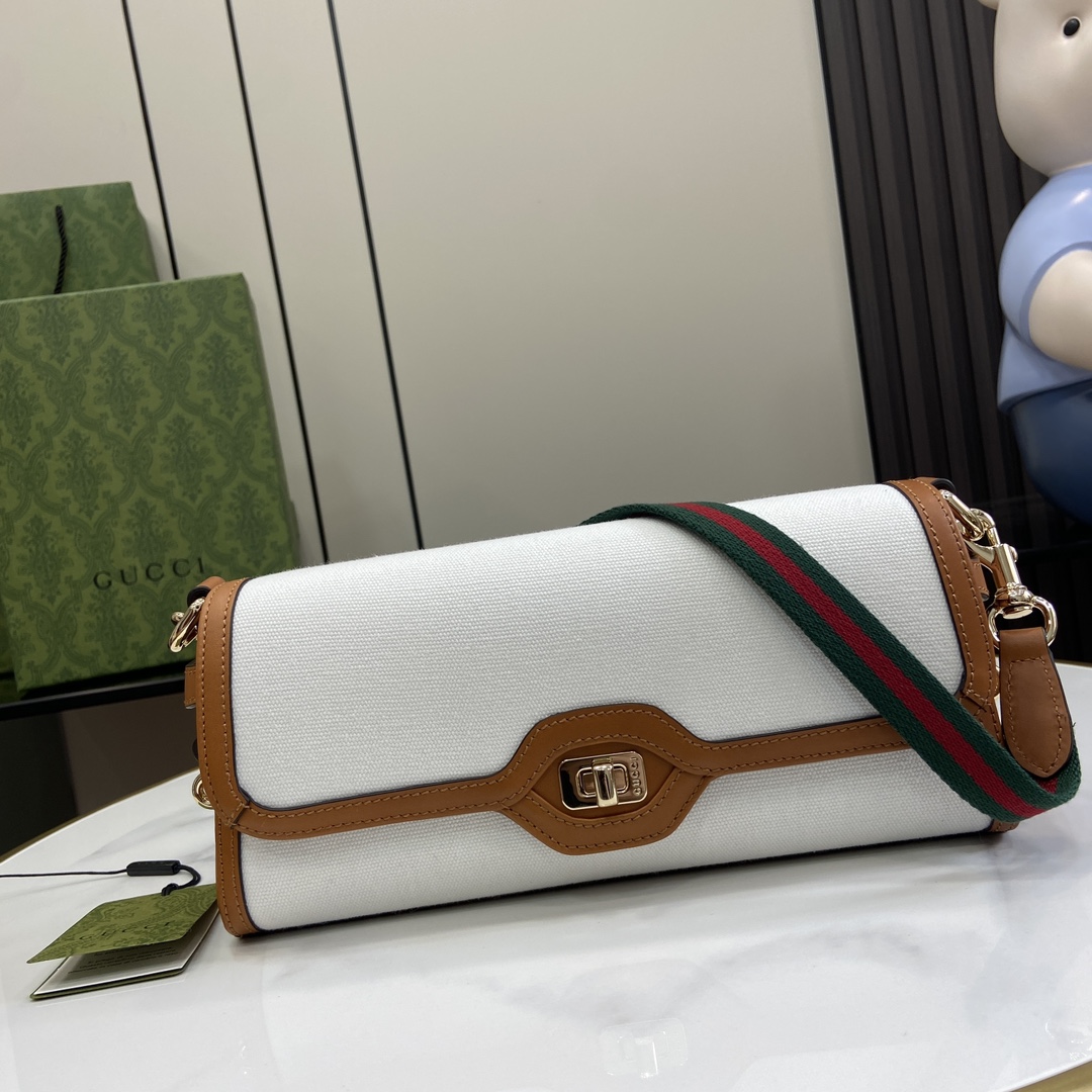 Gucci Luce Small Shoulder Bag - FashionPlug