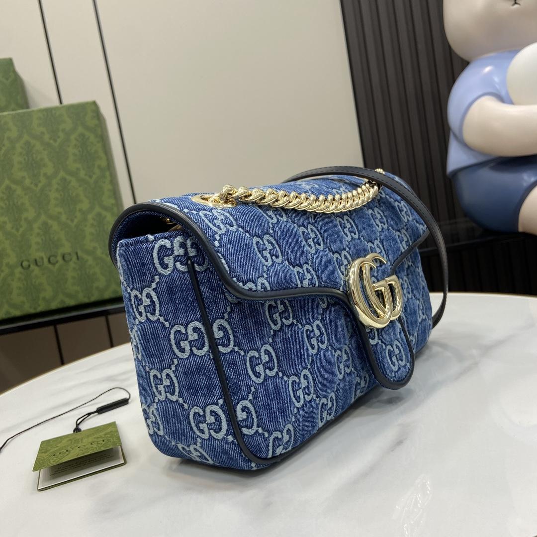 Gucci GG Marmont Small Shoulder Bag - FashionPlug