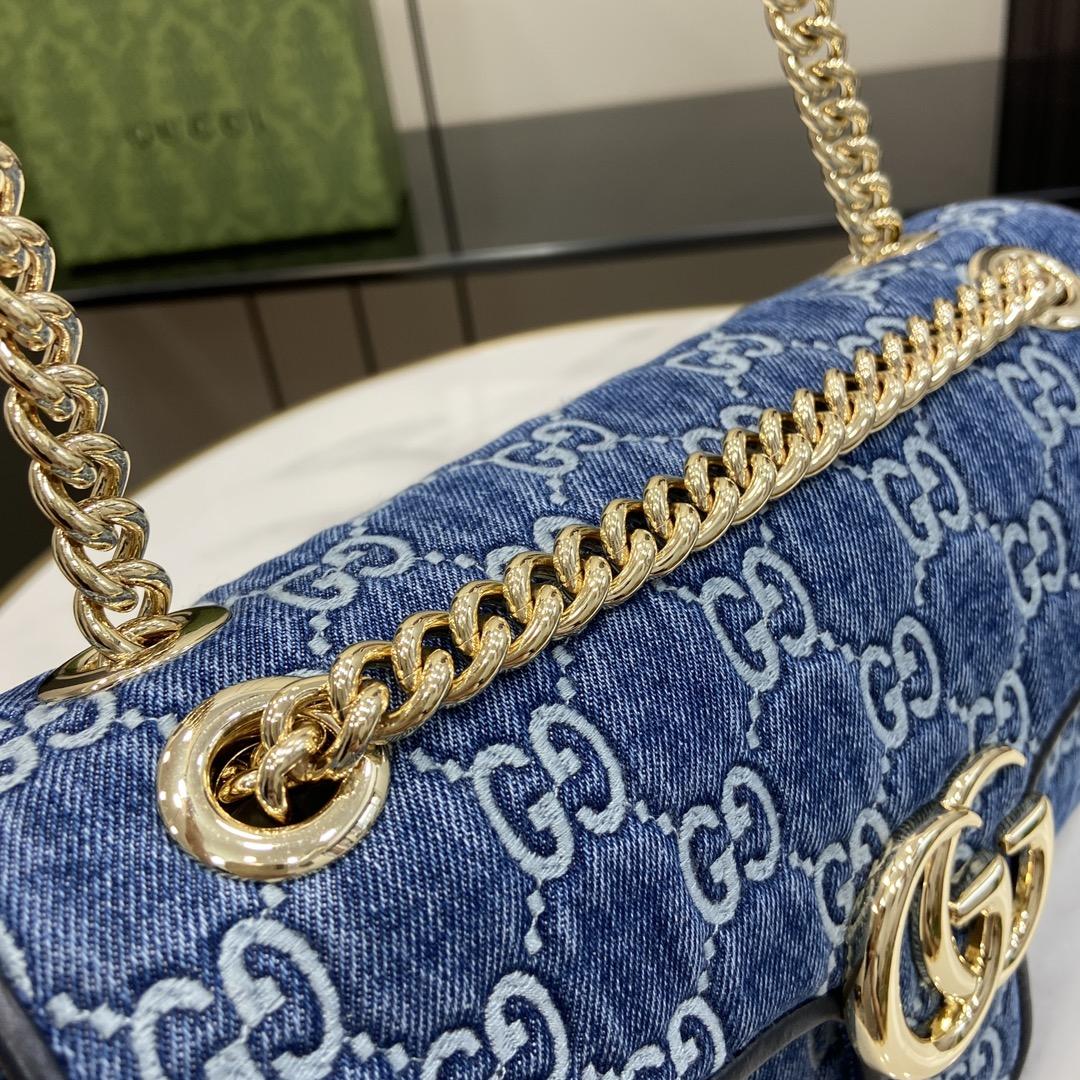 Gucci GG Marmont Small Shoulder Bag - FashionPlug