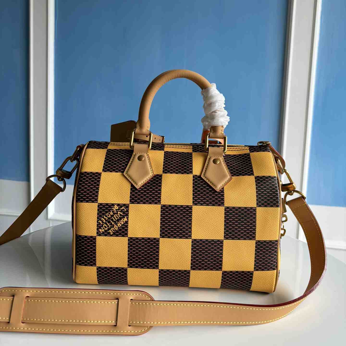 Louis Vuitton Speedy 25 Bandoulière Damier Pop   N40584 - FashionPlug