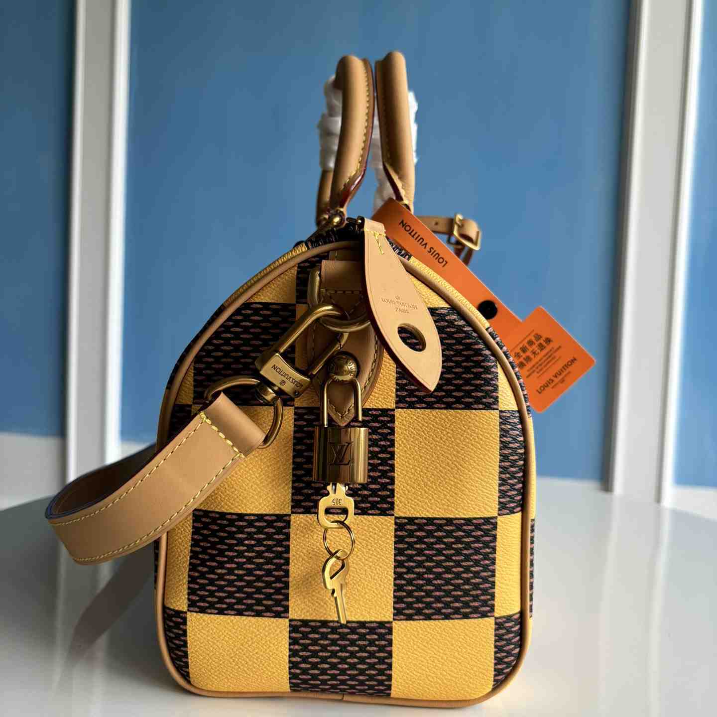 Louis Vuitton Speedy 25 Bandoulière Damier Pop   N40584 - FashionPlug
