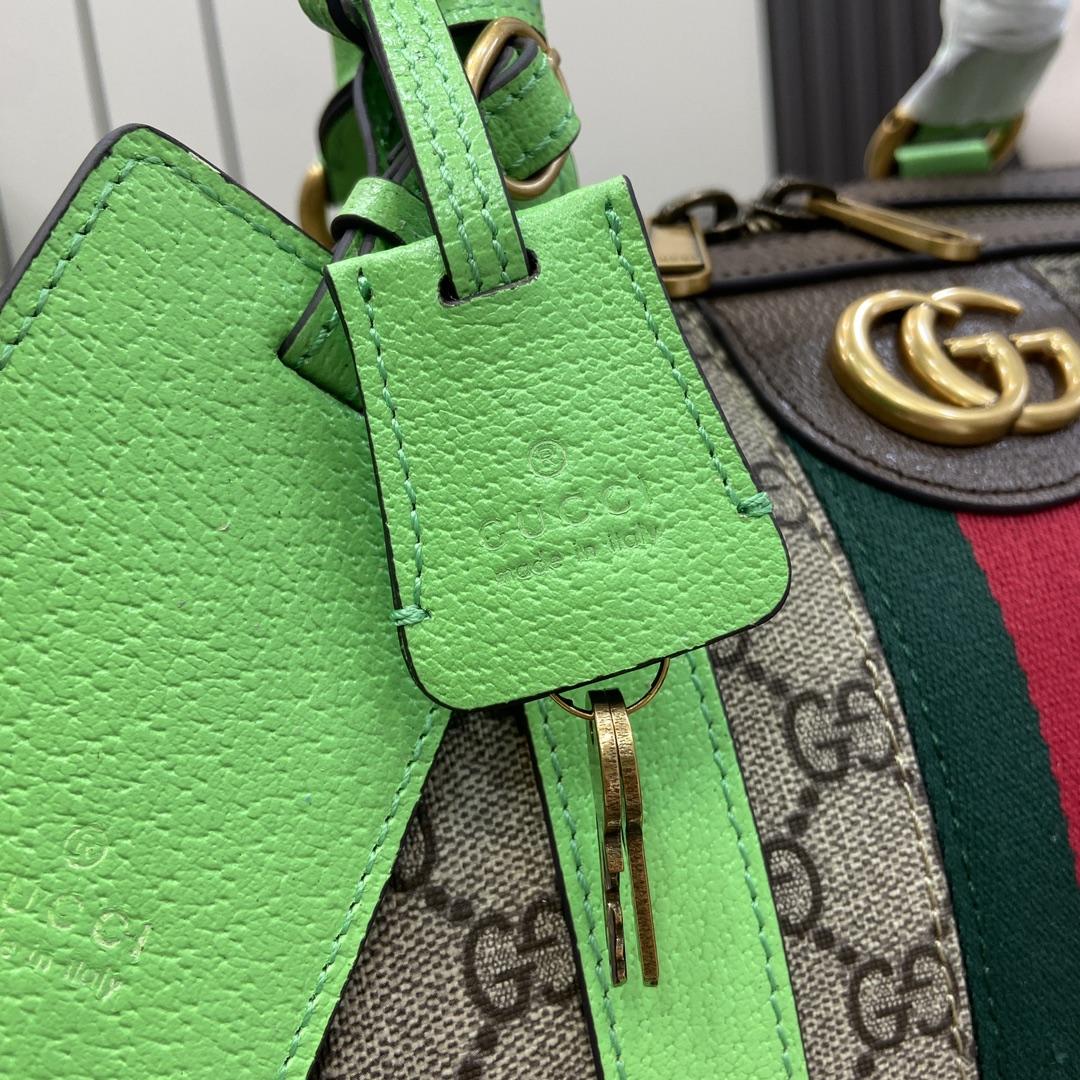 Gucci Savoy Medium Duffle Bag  - FashionPlug