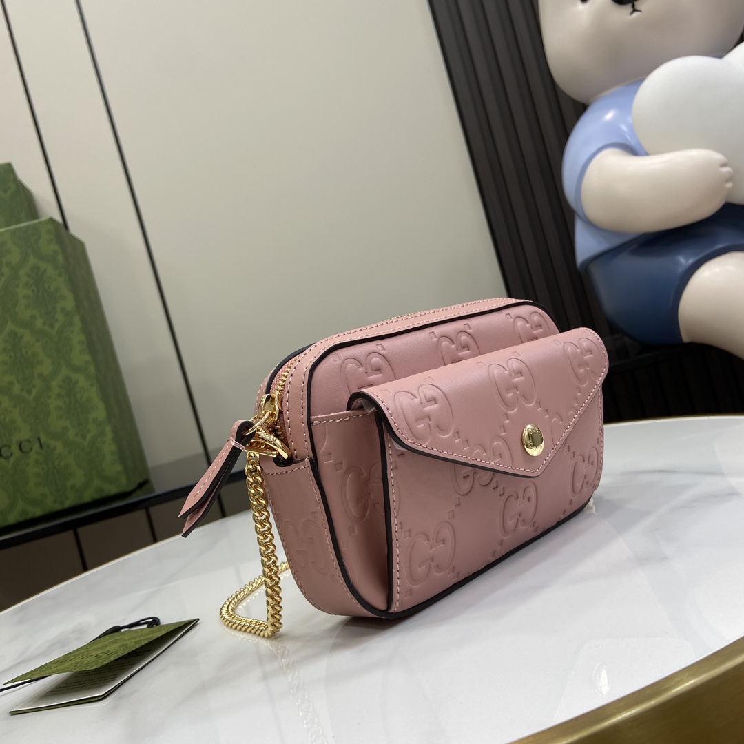 Gucci GG Super Mini Shoulder Bag - FashionPlug