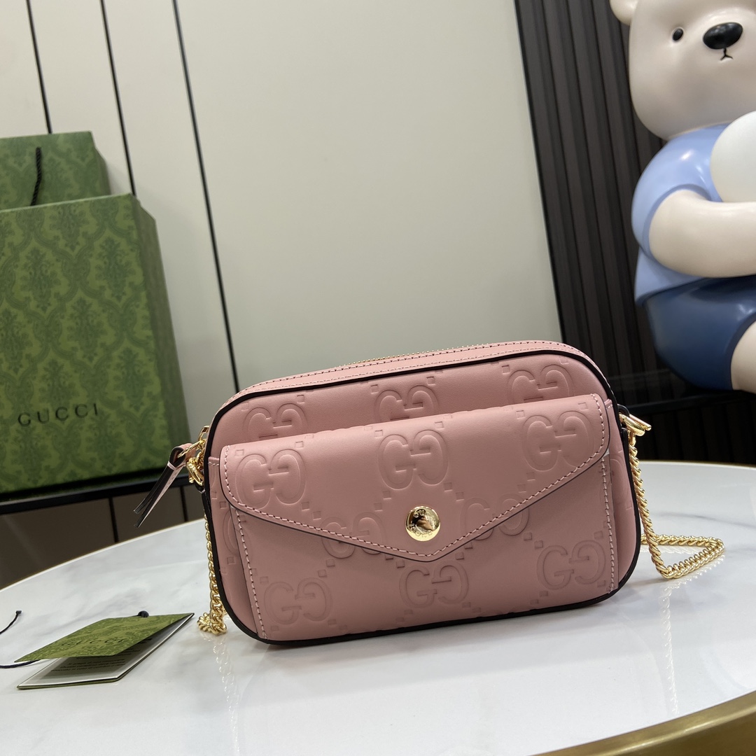 Gucci GG Super Mini Shoulder Bag - FashionPlug