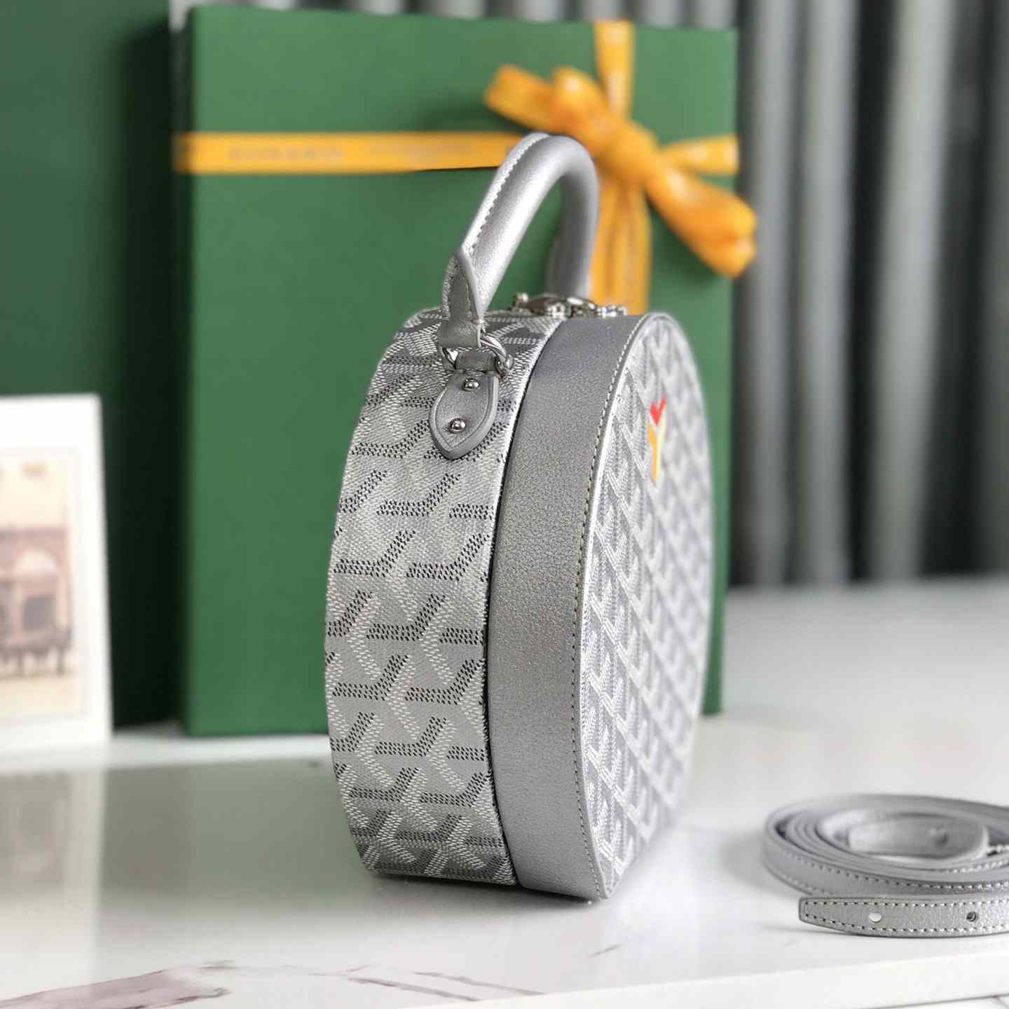 Goyard The Alto Hatbox Trunk Bag(18-16.5-7cm) - FashionPlug