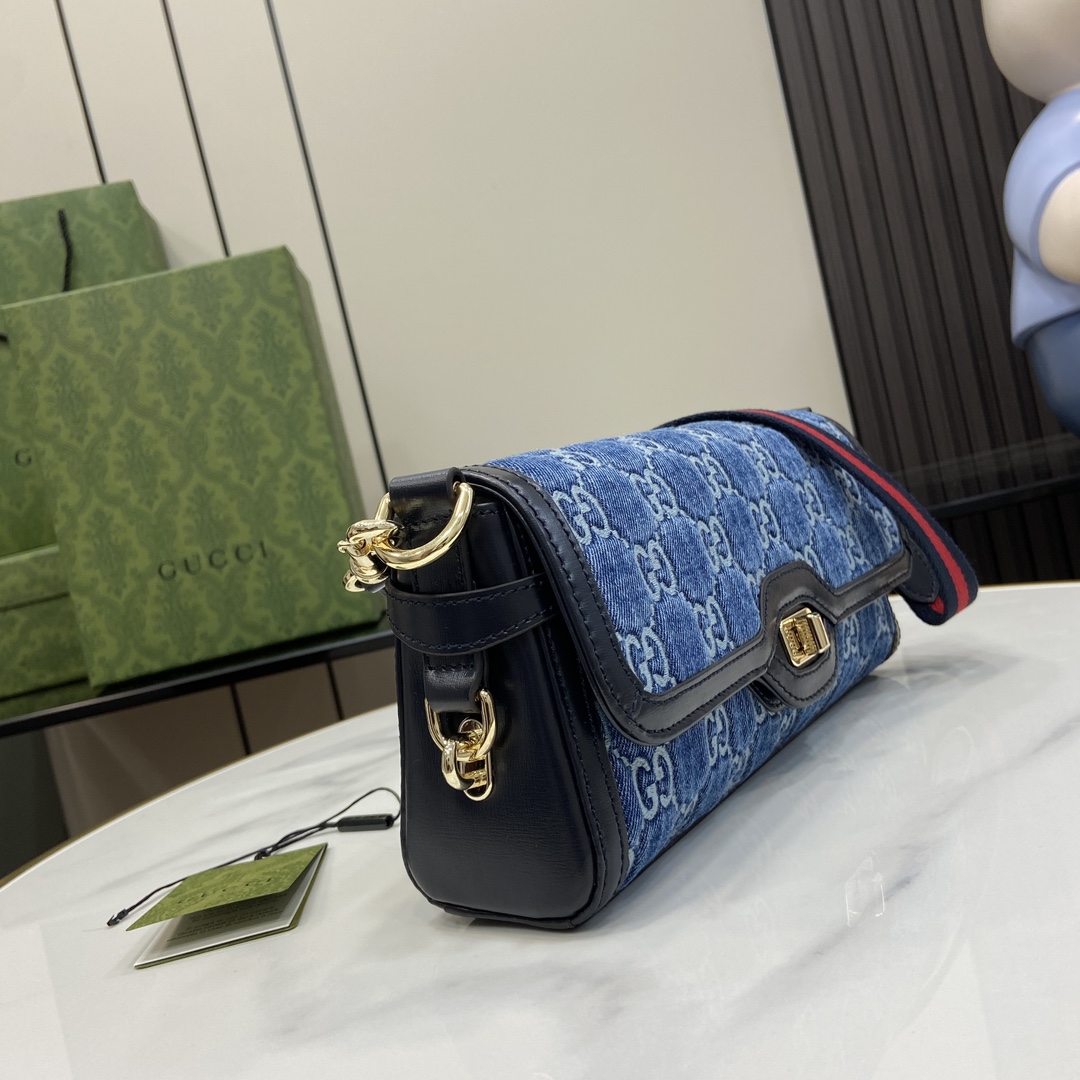 Gucci Luce Small Shoulder Bag - FashionPlug