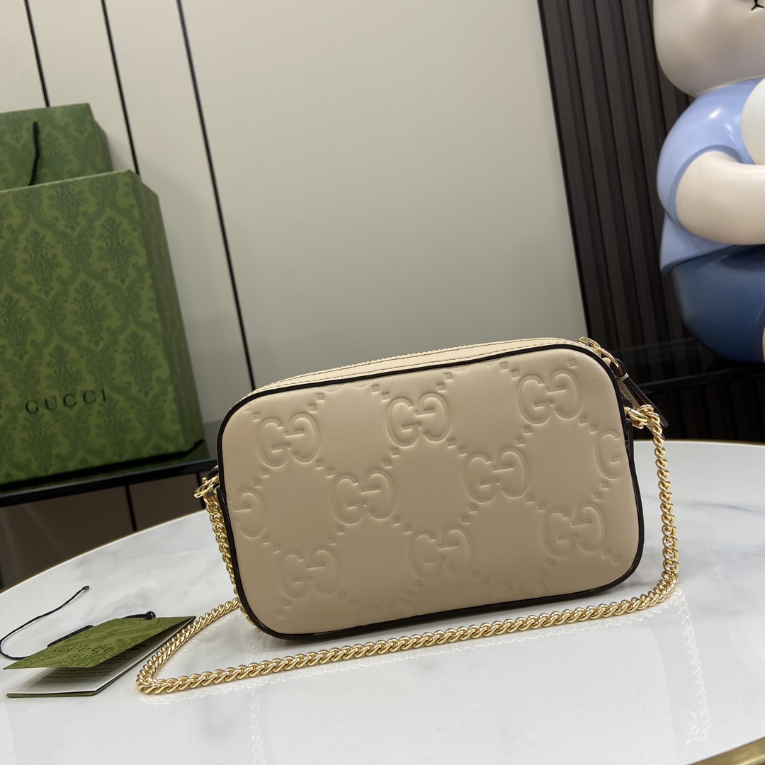 Gucci GG Super Mini Shoulder Bag - FashionPlug