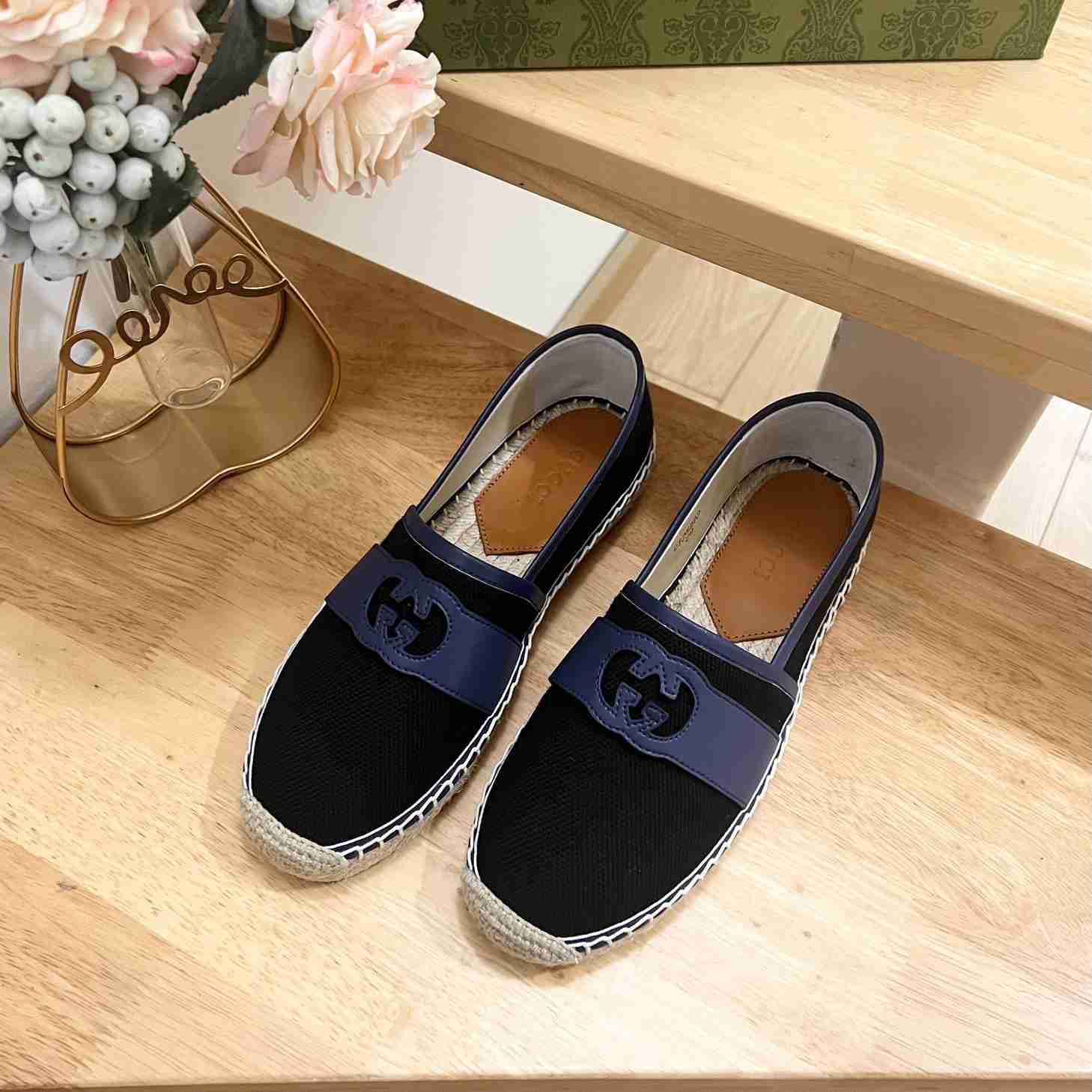 Gucci Interlocking G Espadrille - FashionPlug