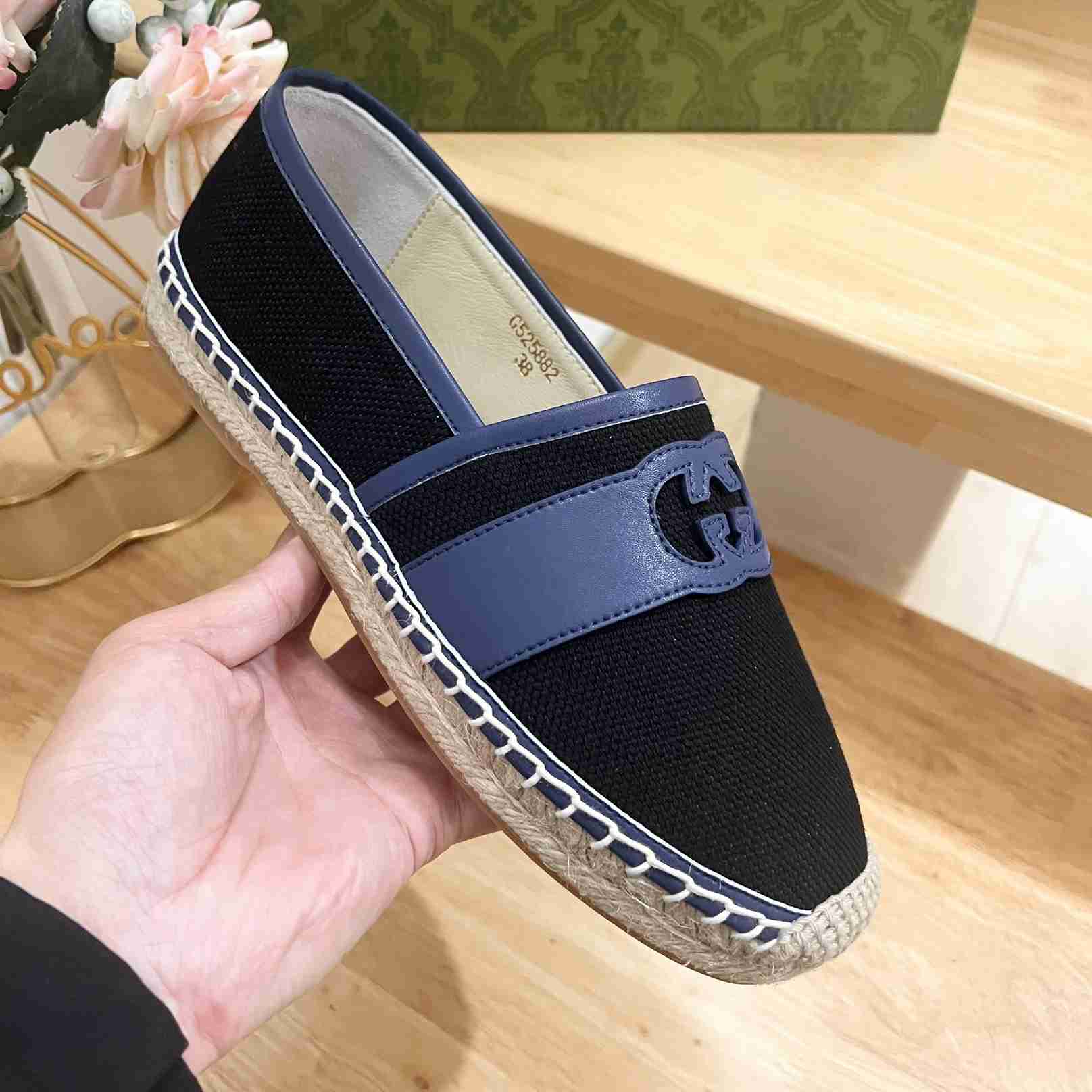 Gucci Interlocking G Espadrille - FashionPlug