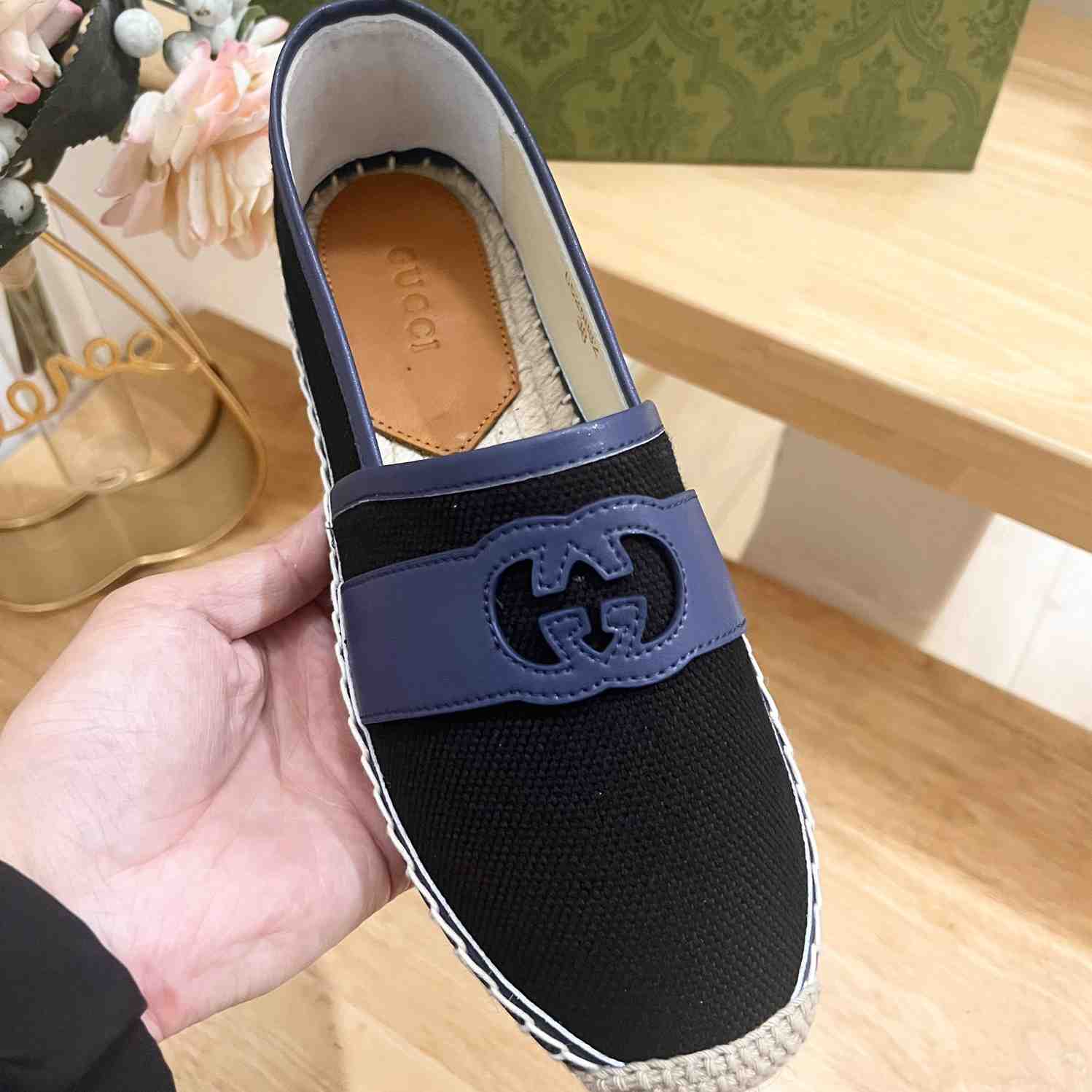 Gucci Interlocking G Espadrille - FashionPlug