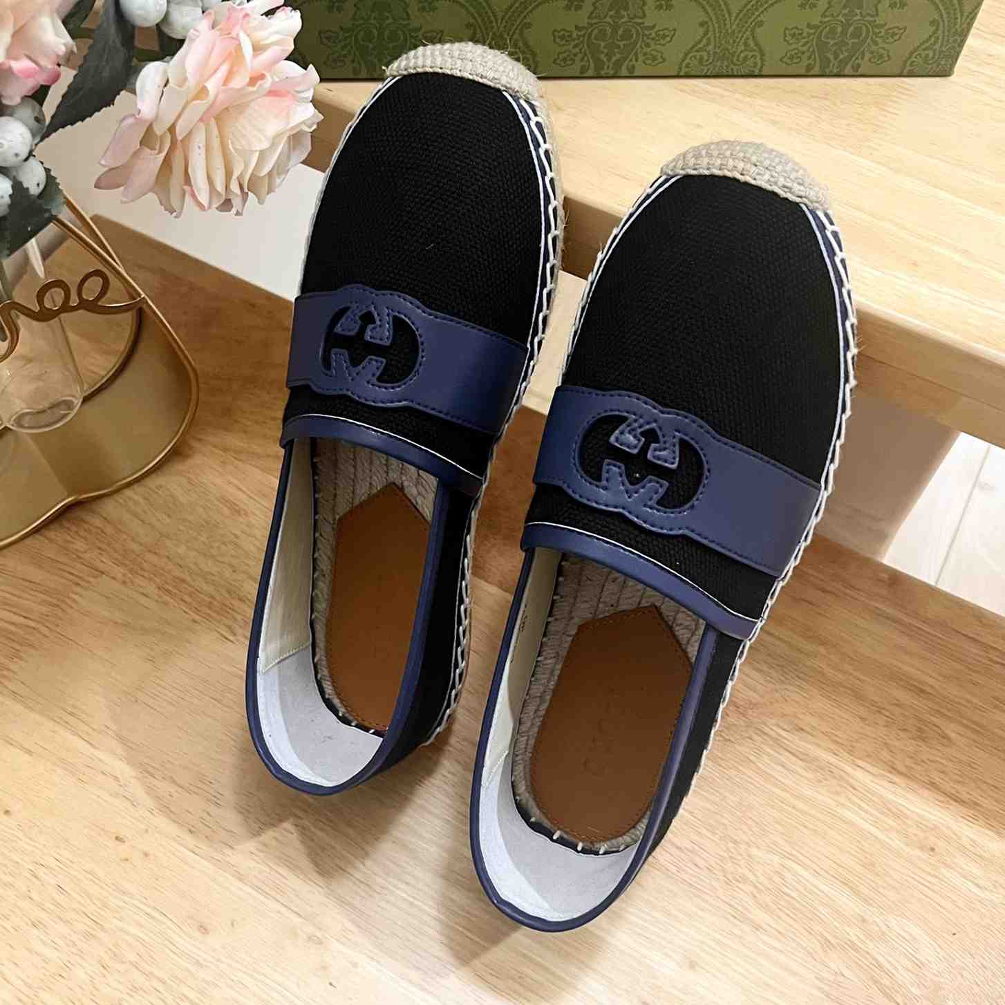Gucci Interlocking G Espadrille - FashionPlug