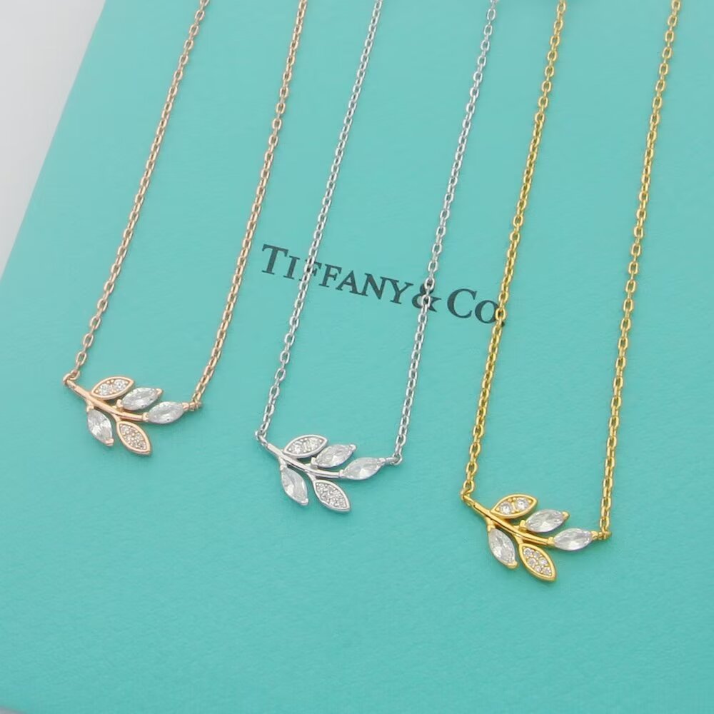Tiffany & Co. Diamond Vine Pendant - FashionPlug