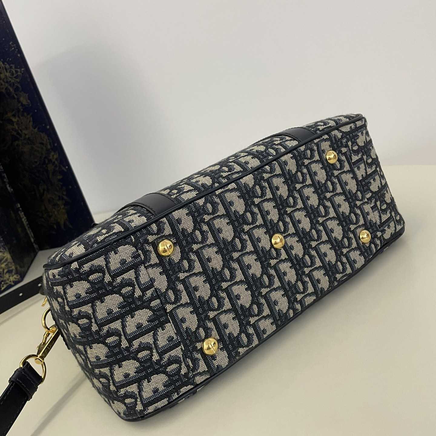 Dior Medium D-Vibe Bowling Bag - FashionPlug
