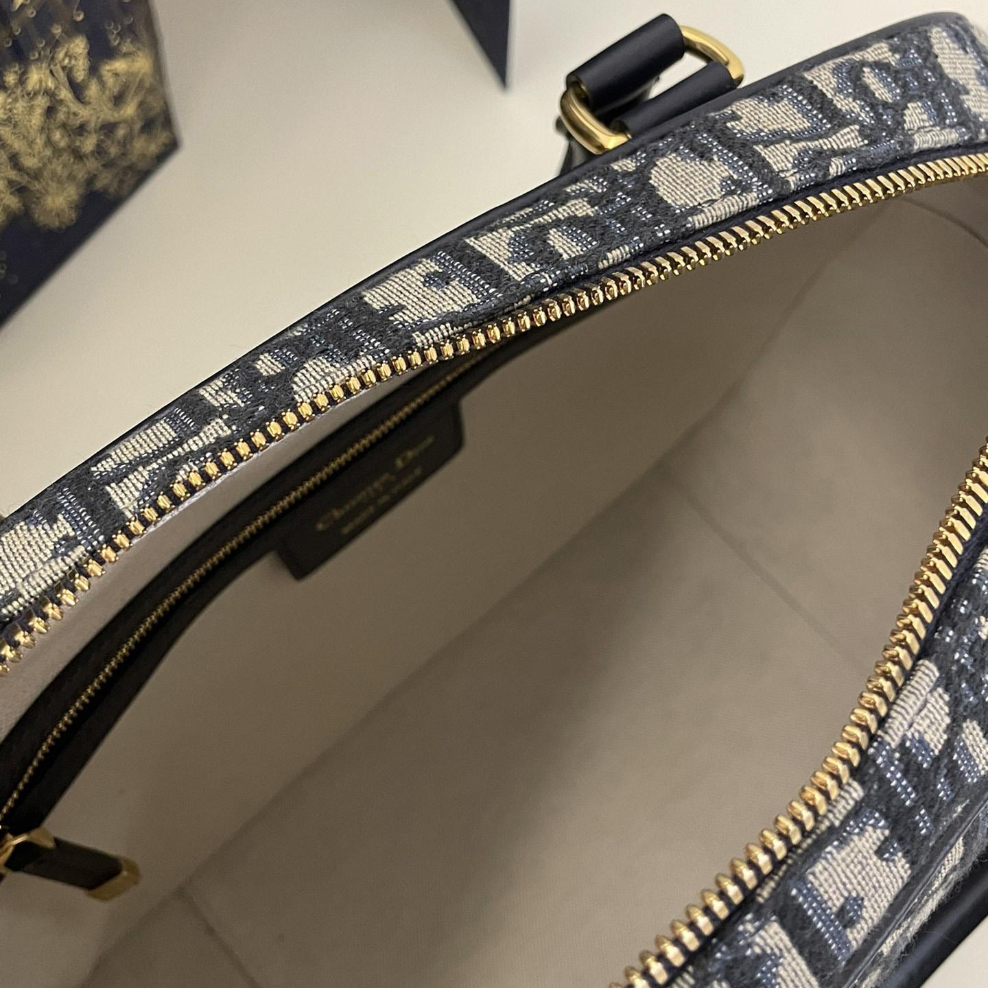 Dior Medium D-Vibe Bowling Bag - FashionPlug