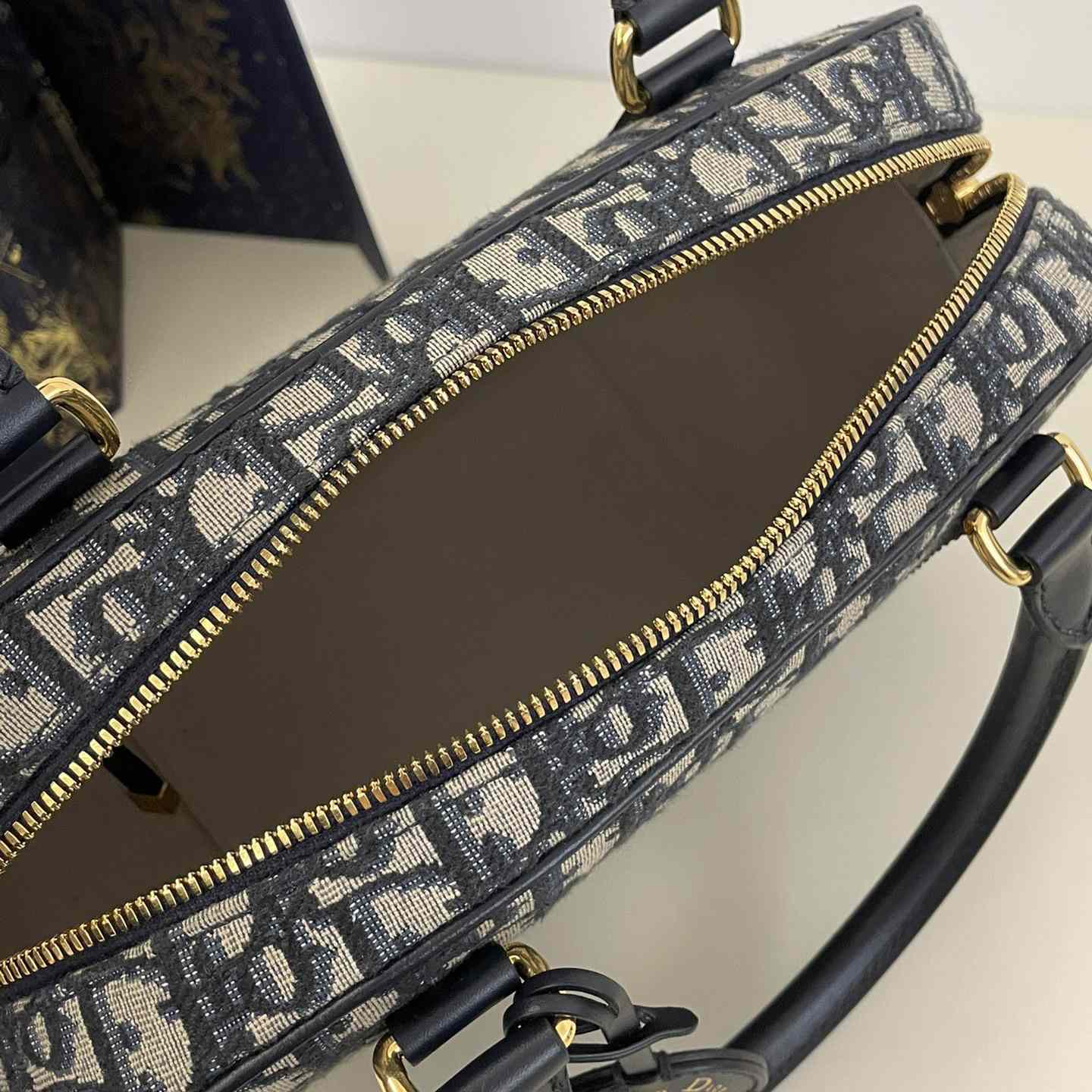 Dior Medium D-Vibe Bowling Bag - FashionPlug