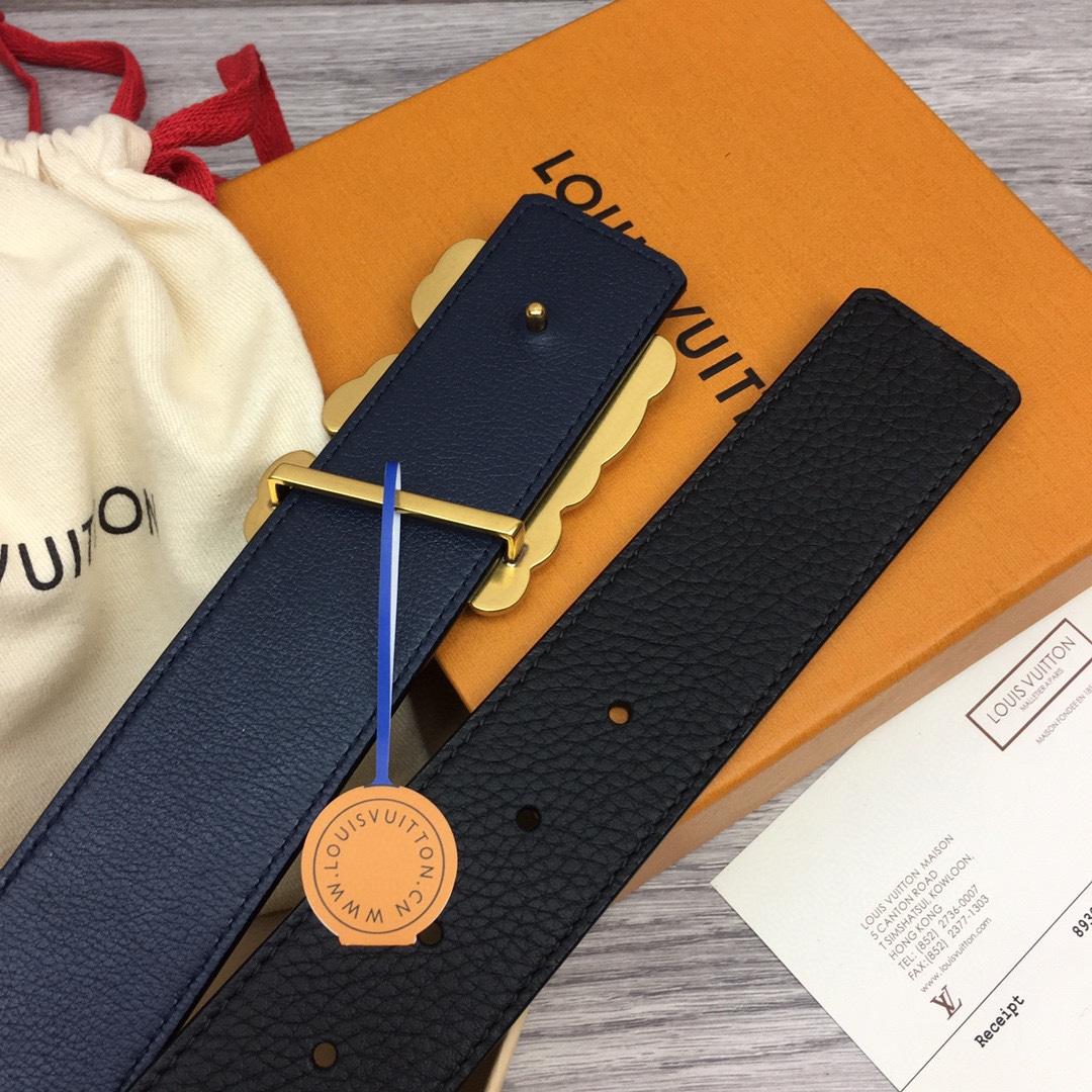 Louis Vuitton LV Ranch 40mm Reversible Belt    - FashionPlug