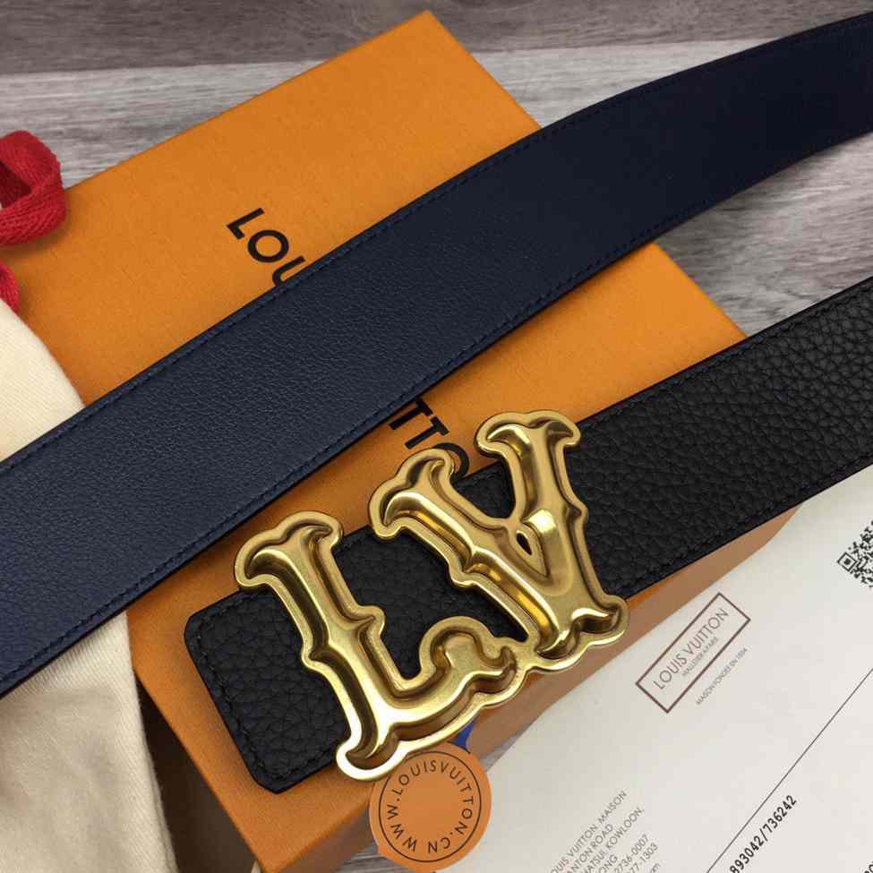 Louis Vuitton LV Ranch 40mm Reversible Belt    - FashionPlug