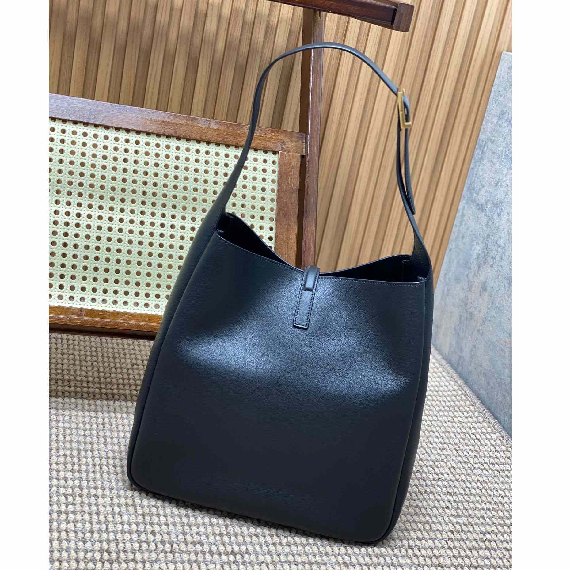 Saint Laurent Le 5 À 7 Supple Large In Smooth Leather - FashionPlug