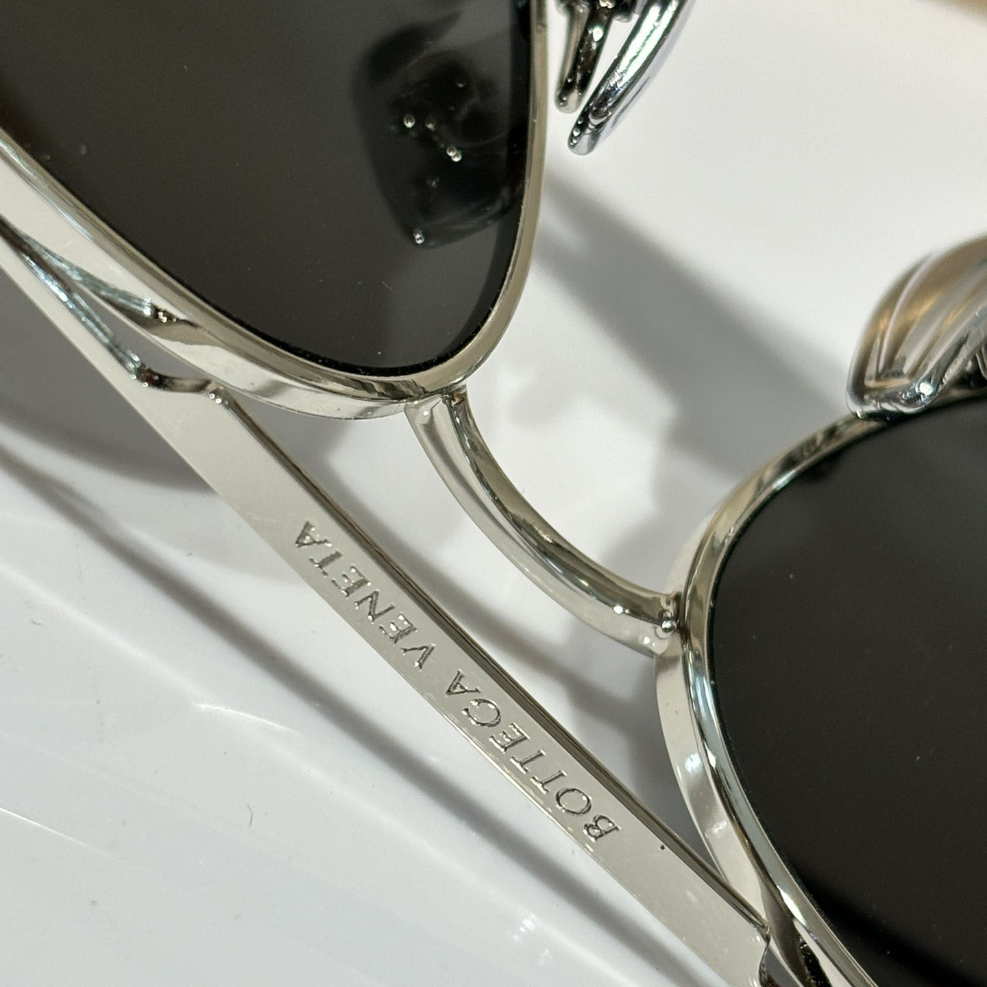 Bottega Veneta Sardine Aviator Sunglasses   BV1305S - FashionPlug