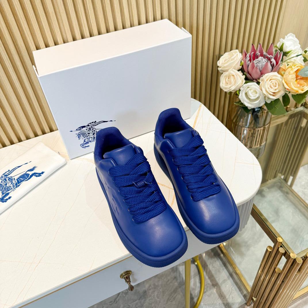 Burberry Leather Box Sneakers - FashionPlug