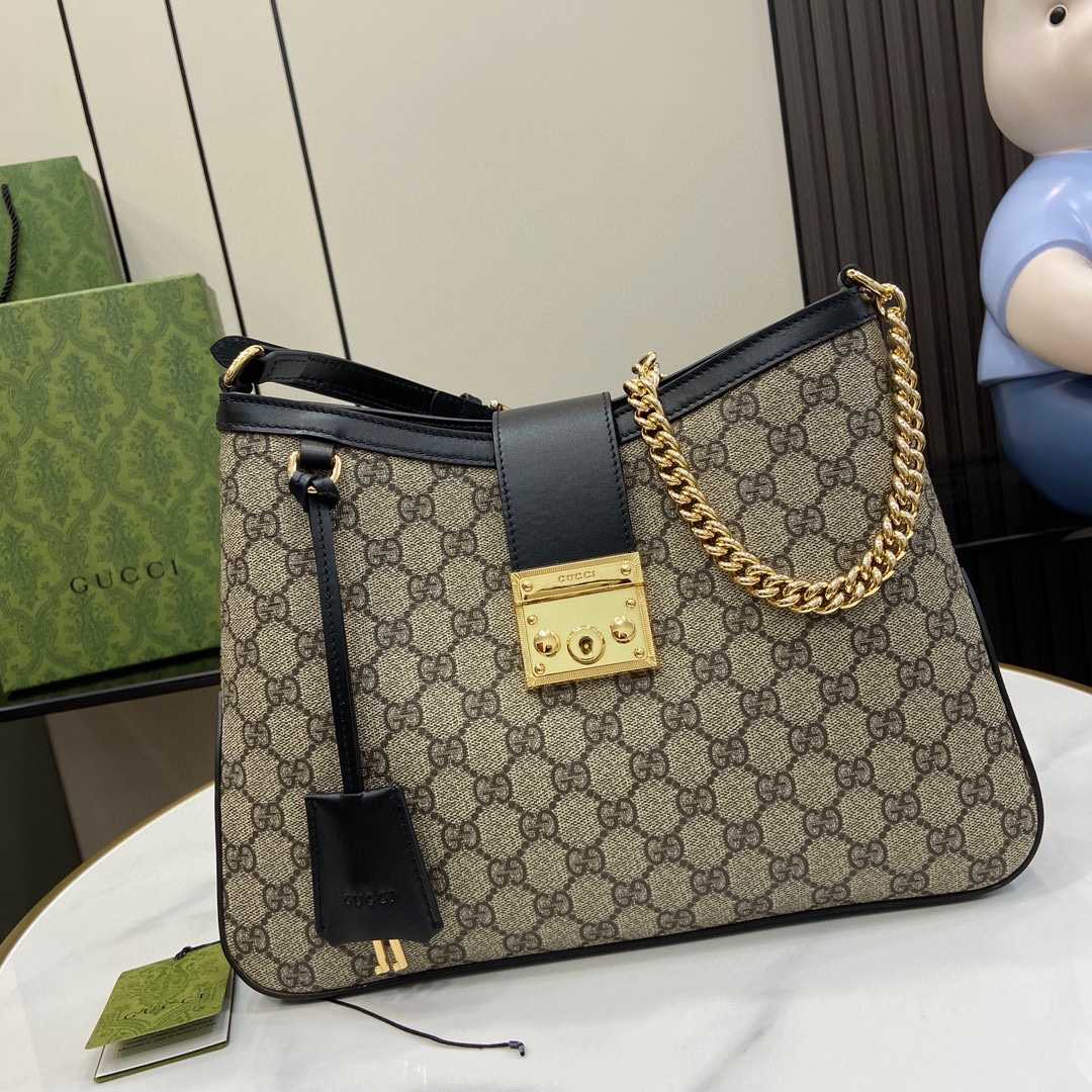 Gucci Padlock GG Medium Shoulder Bag - FashionPlug