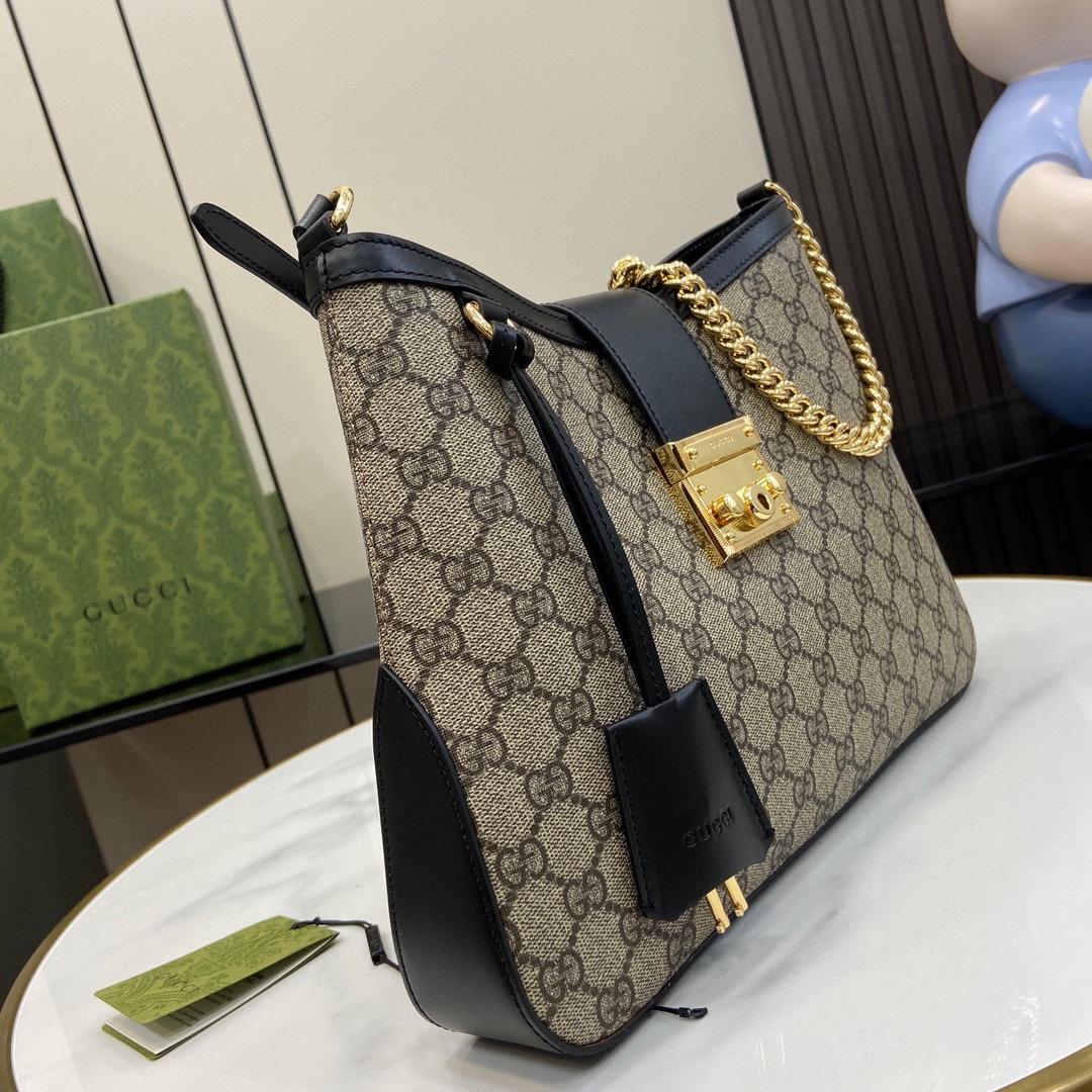 Gucci Padlock GG Medium Shoulder Bag - FashionPlug