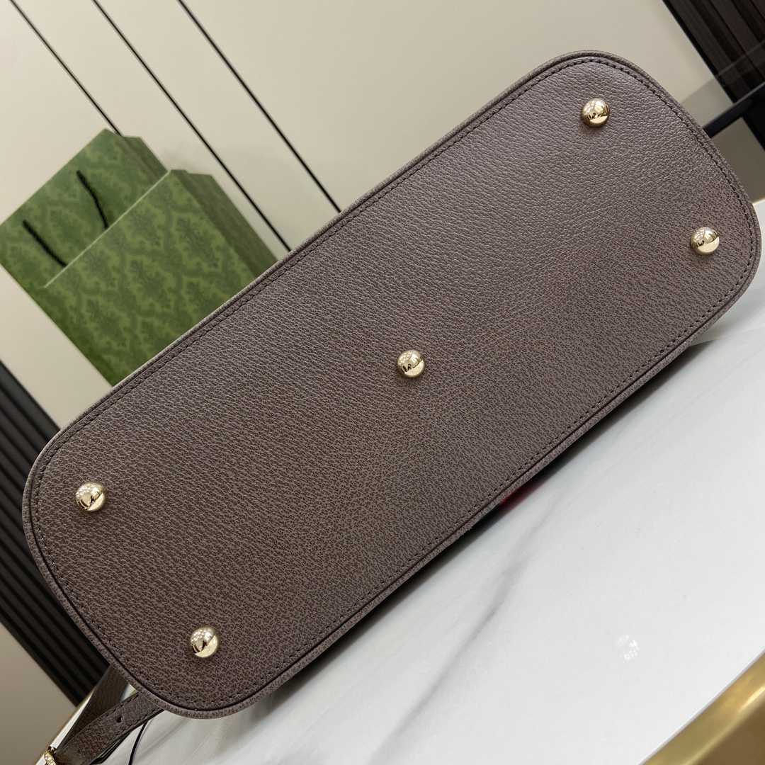 Gucci Ophidia Medium Top Handle Bag - FashionPlug