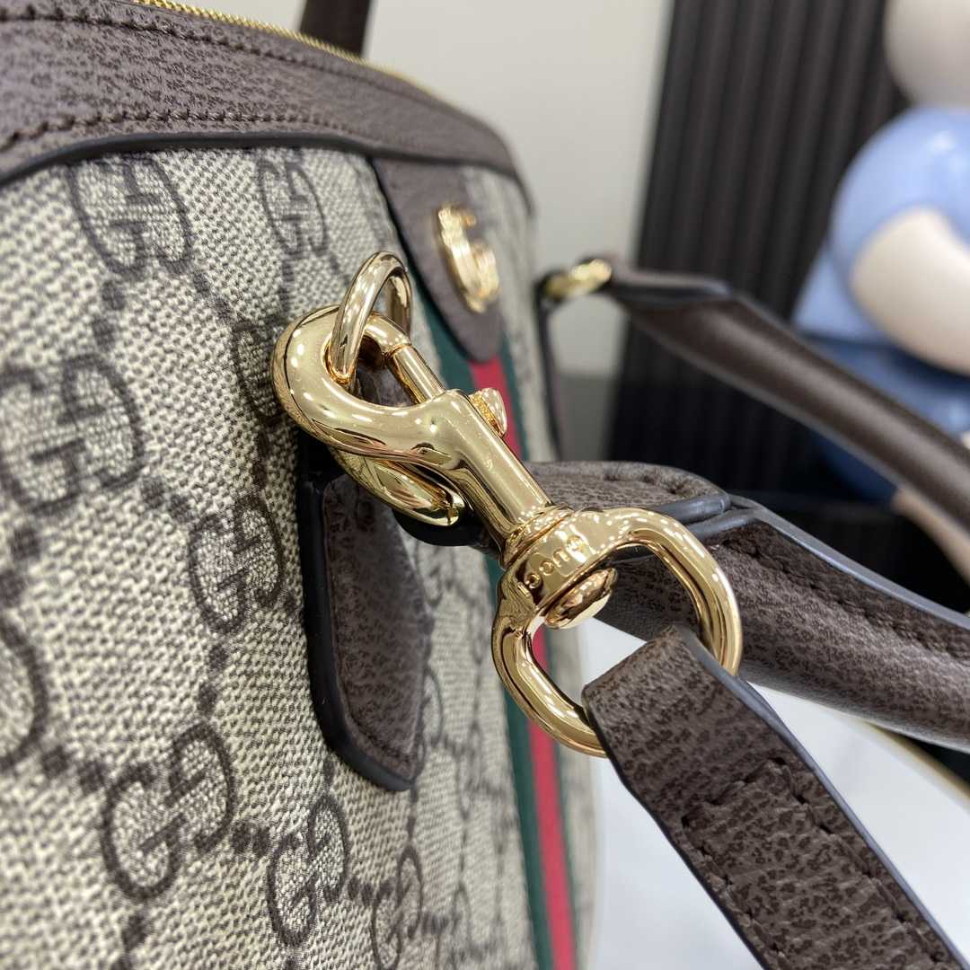 Gucci Ophidia Medium Top Handle Bag - FashionPlug