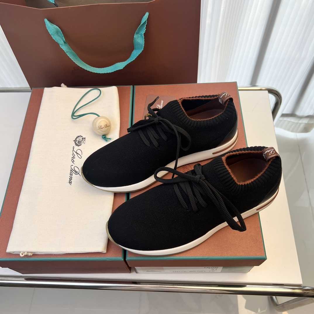 Loro Piana 360 Flexy Walk Sneakers - FashionPlug